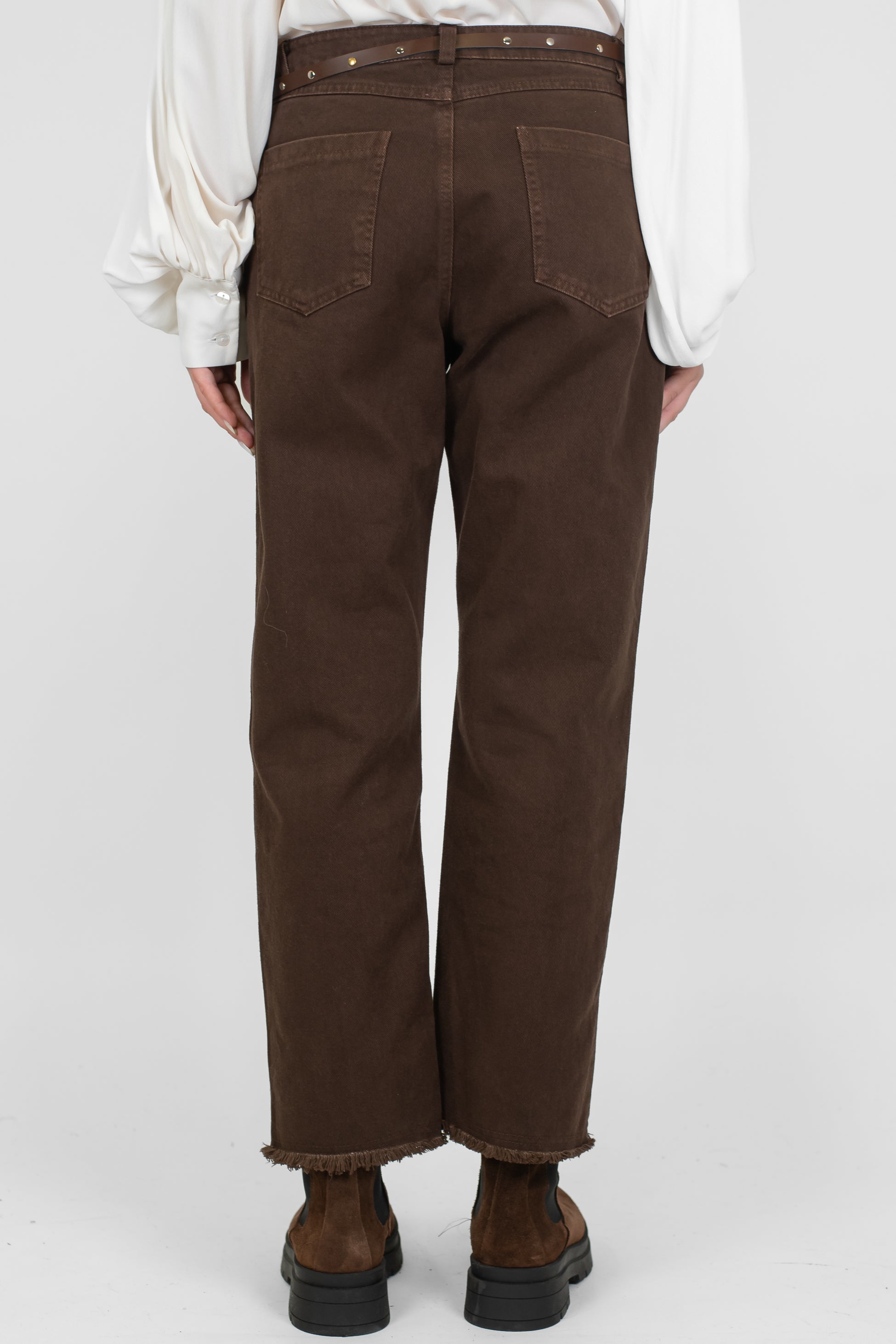 Tensione in - Pantalone regular in denim colorato