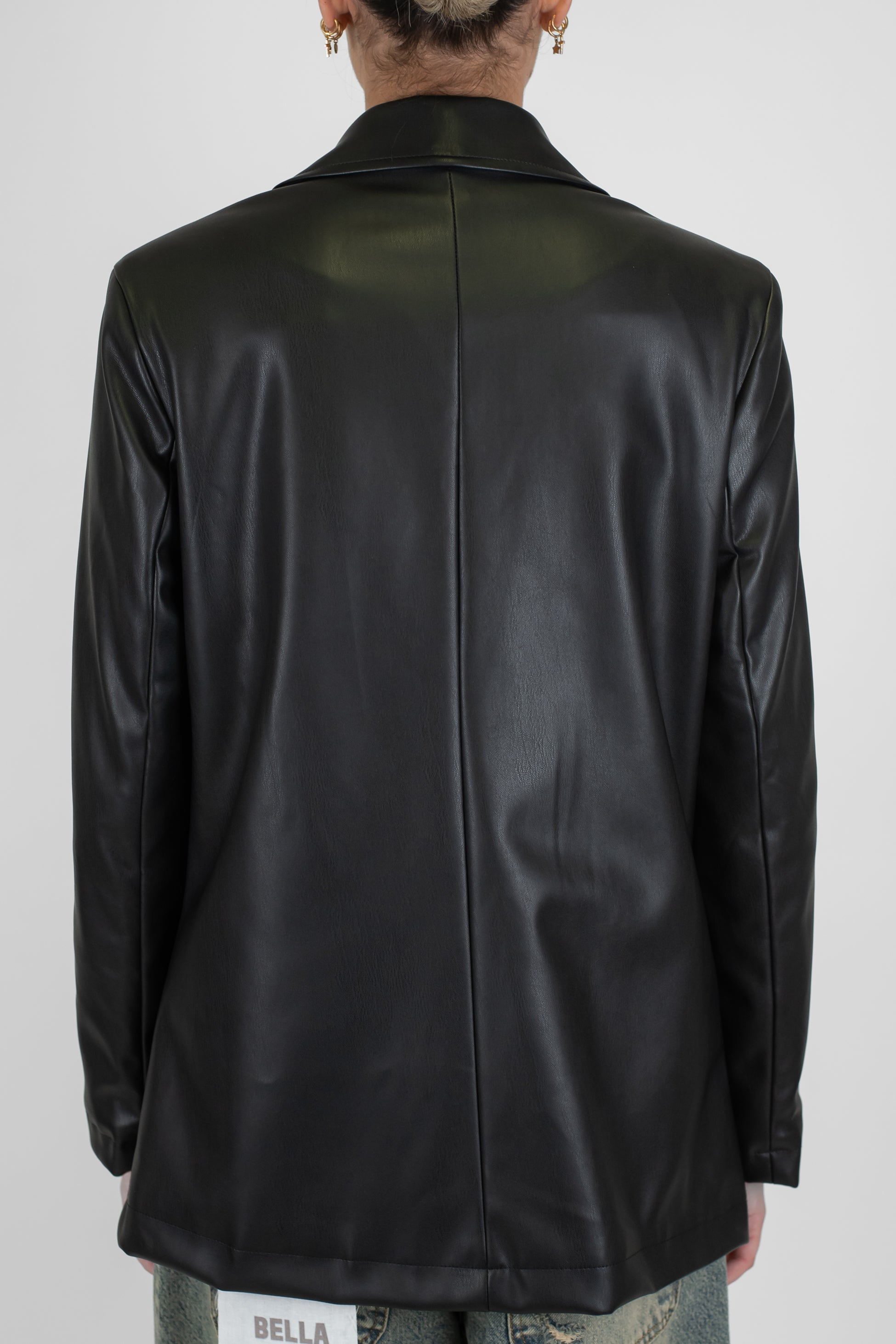 Dixie - Giacca monopetto in ecopelle