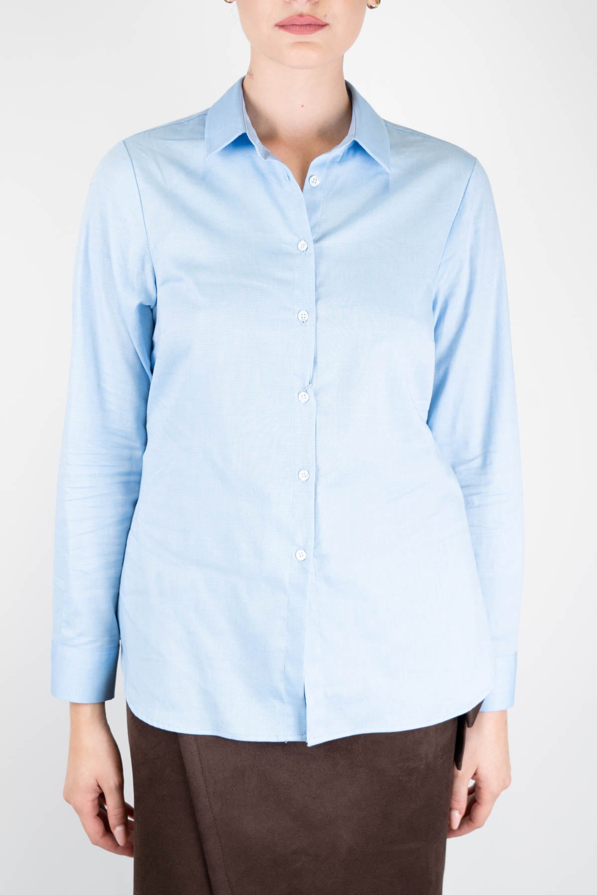 Motel - Camicia basic in cotone