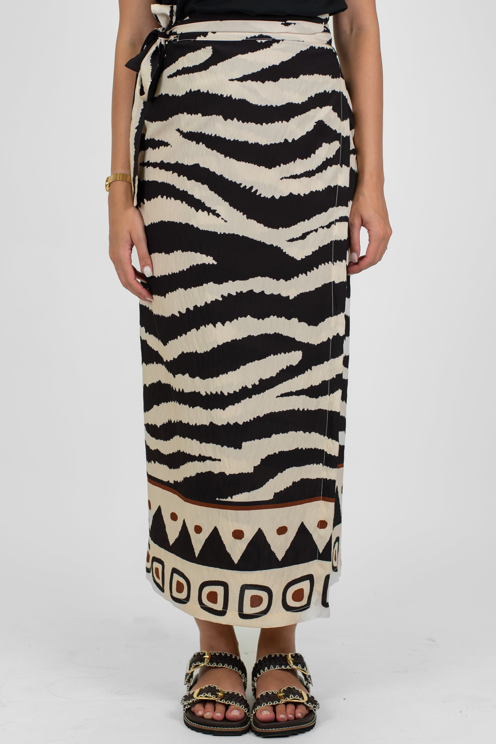 Dixie - Gonna portafoglio fantasia etnica