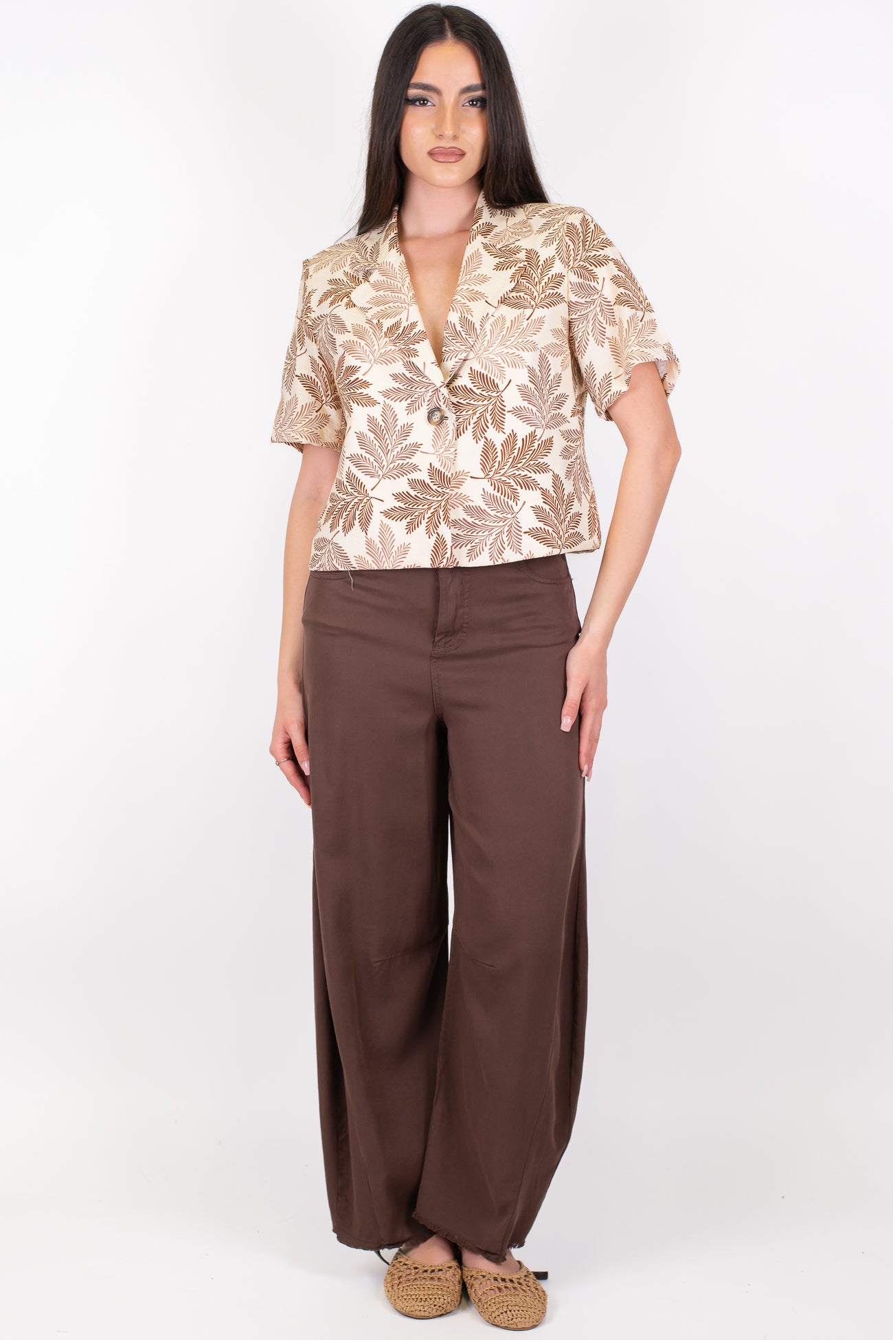 Tensione in - Pantalone balloon in lyocell