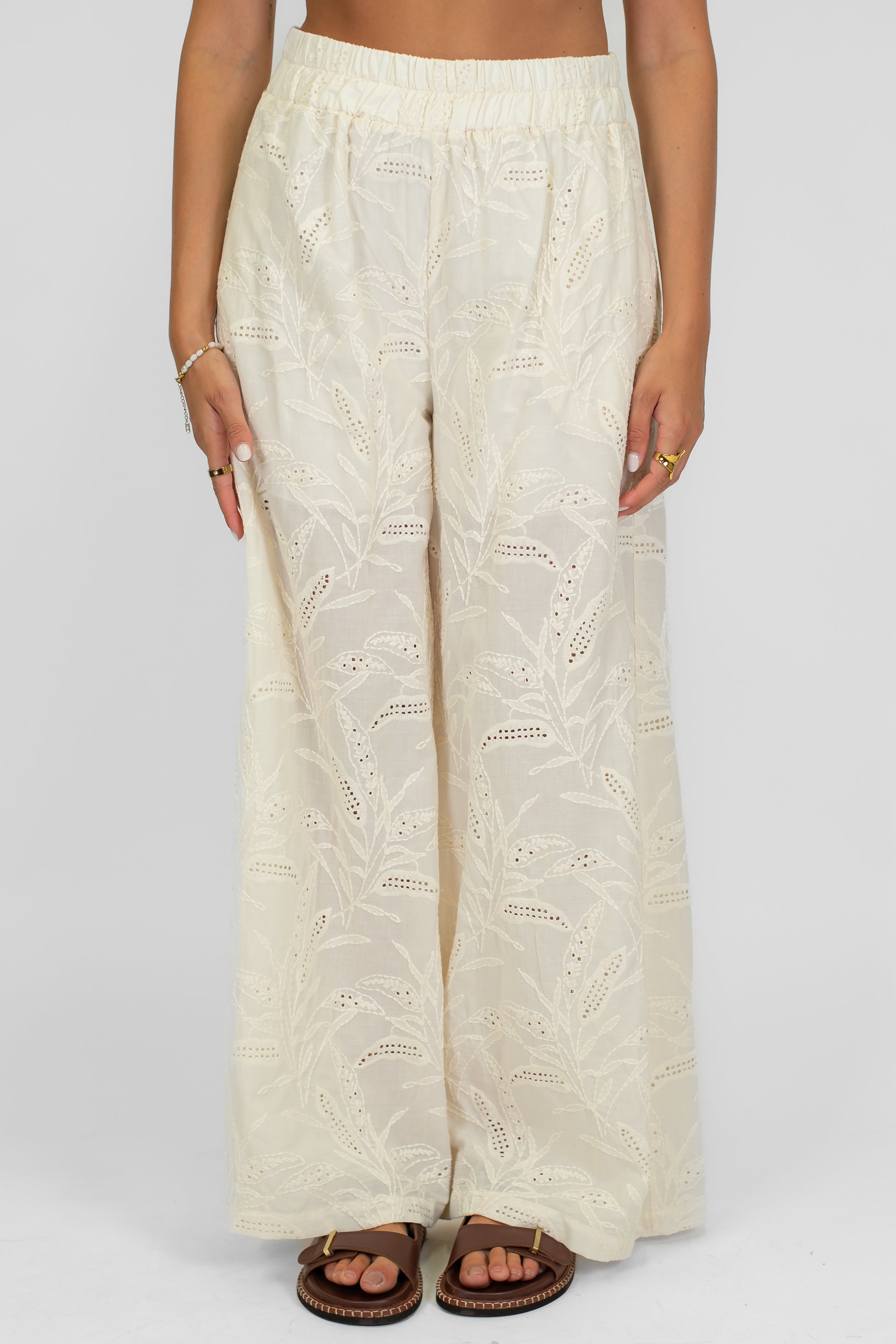 Tensione in - Coordinato top a fascia e pantalone