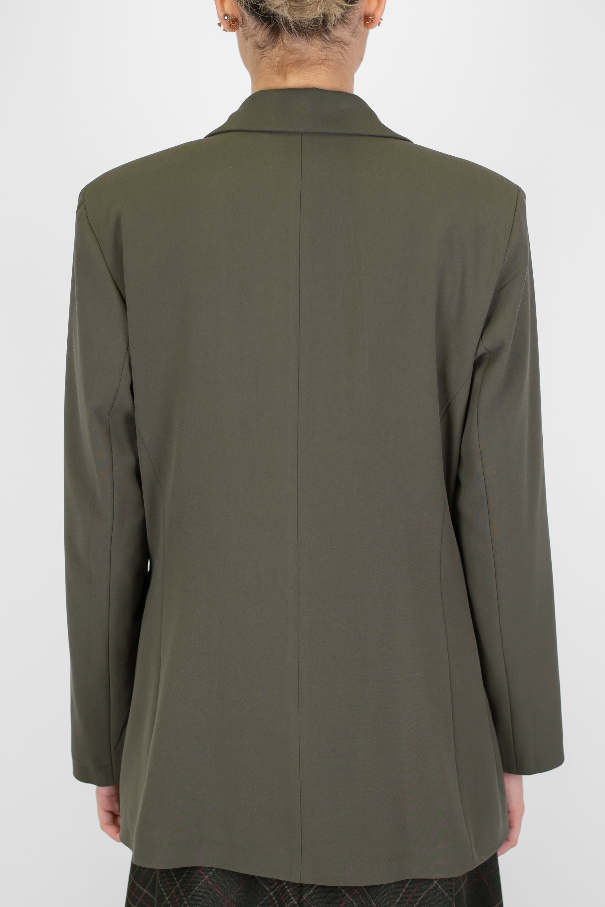 Tensione in - Giacca monopetto con spilla