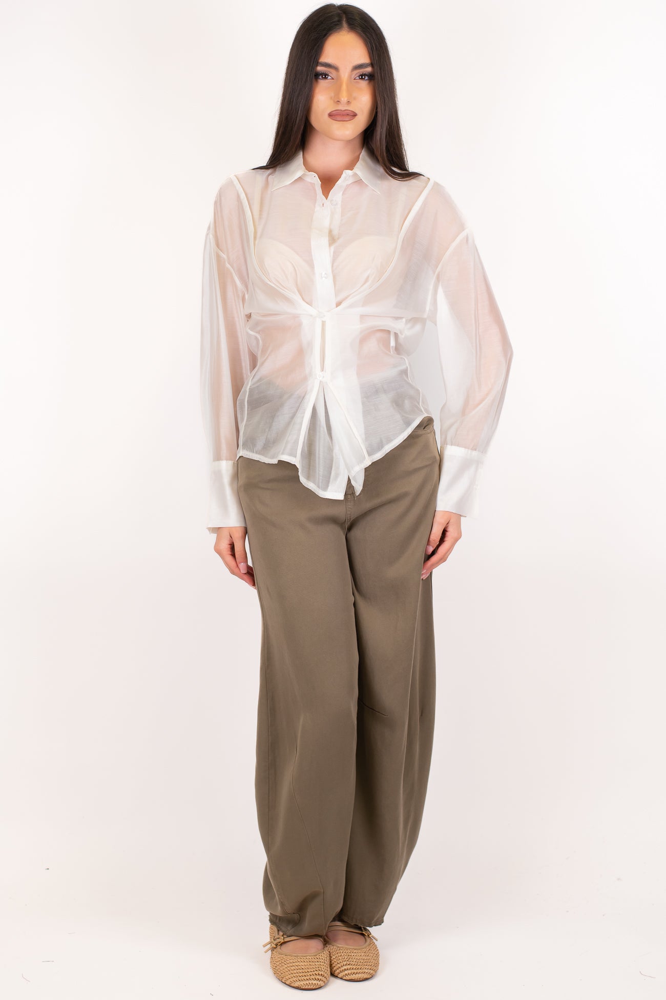 Tensione in - Pantalone balloon in lyocell