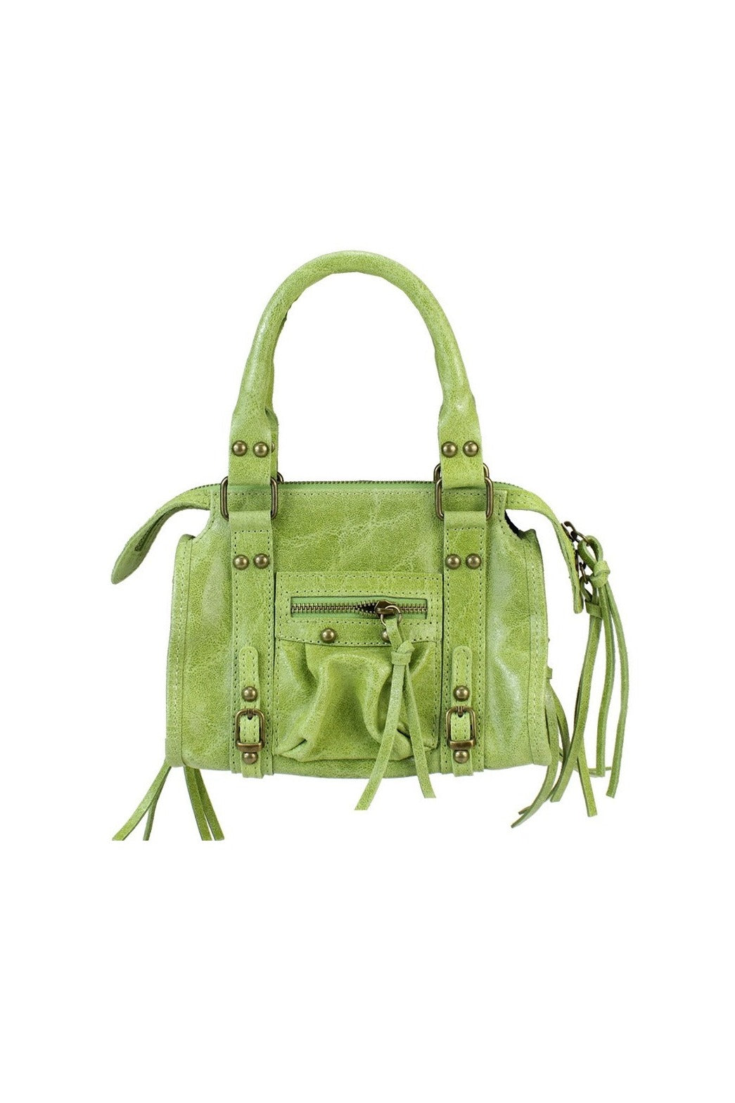 Borsa piccola in pelle spalmata Borsa piccola in pelle spalmata