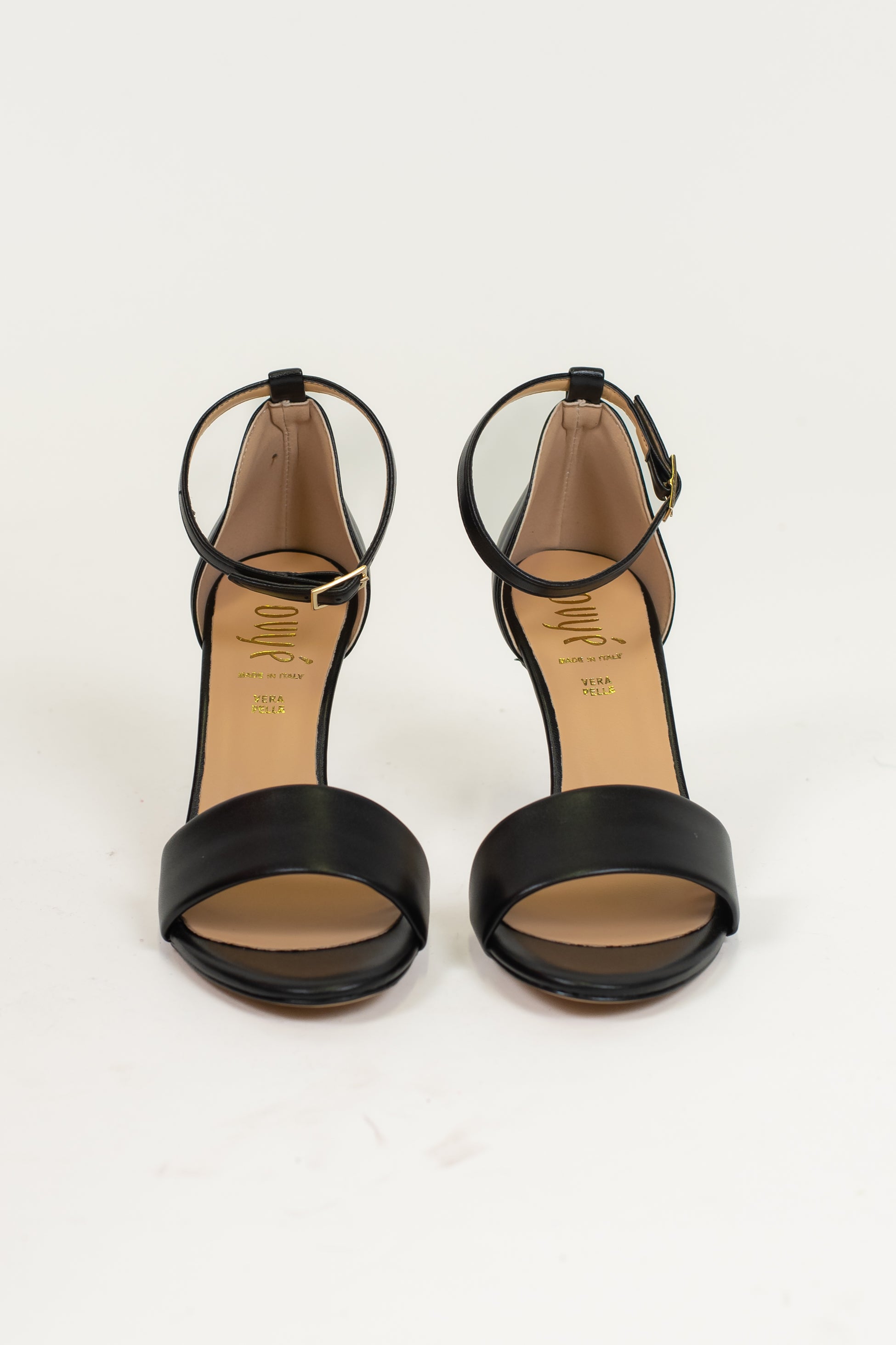 Ovyè - Decollete aperto in pelle made in Italy