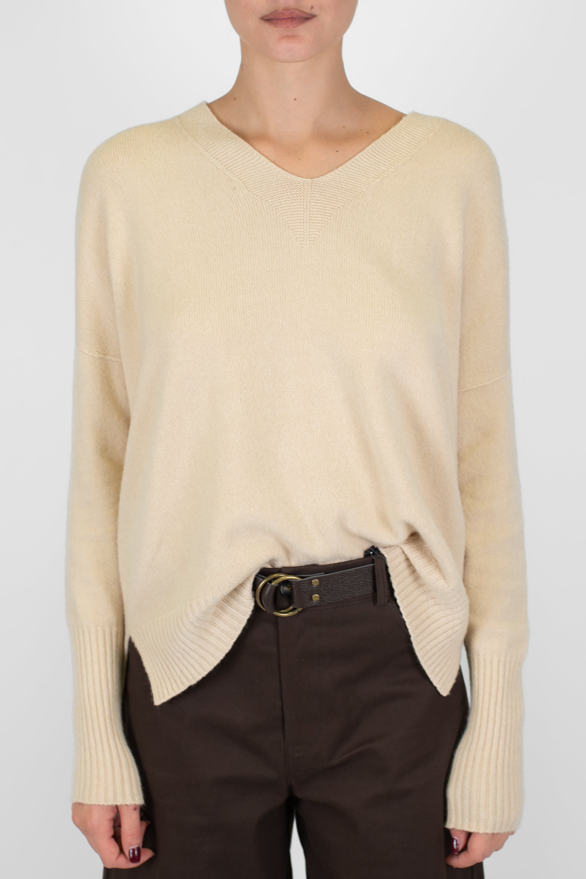 Maryley - Maglia over scollo a V