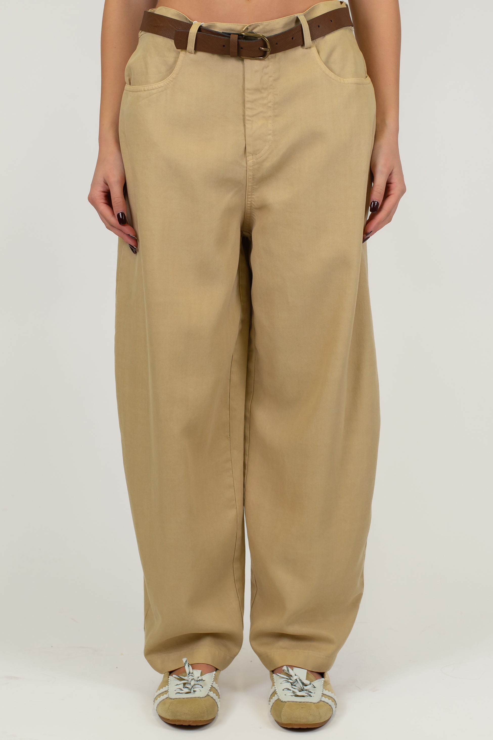 Motel - Pantalone balloon in lyocell