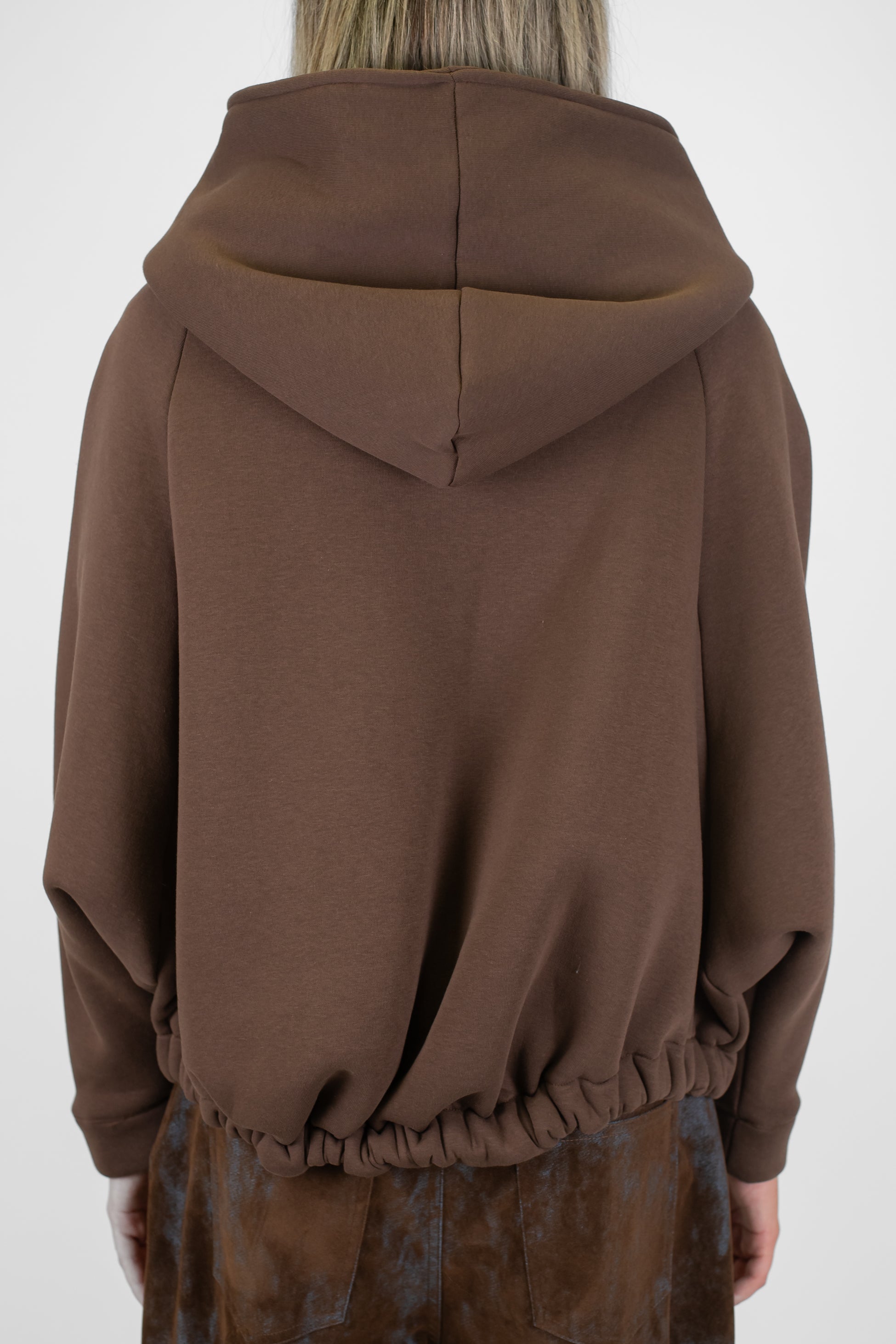 Haveone - Bomber felpe con cappuccio e chiusura con zip