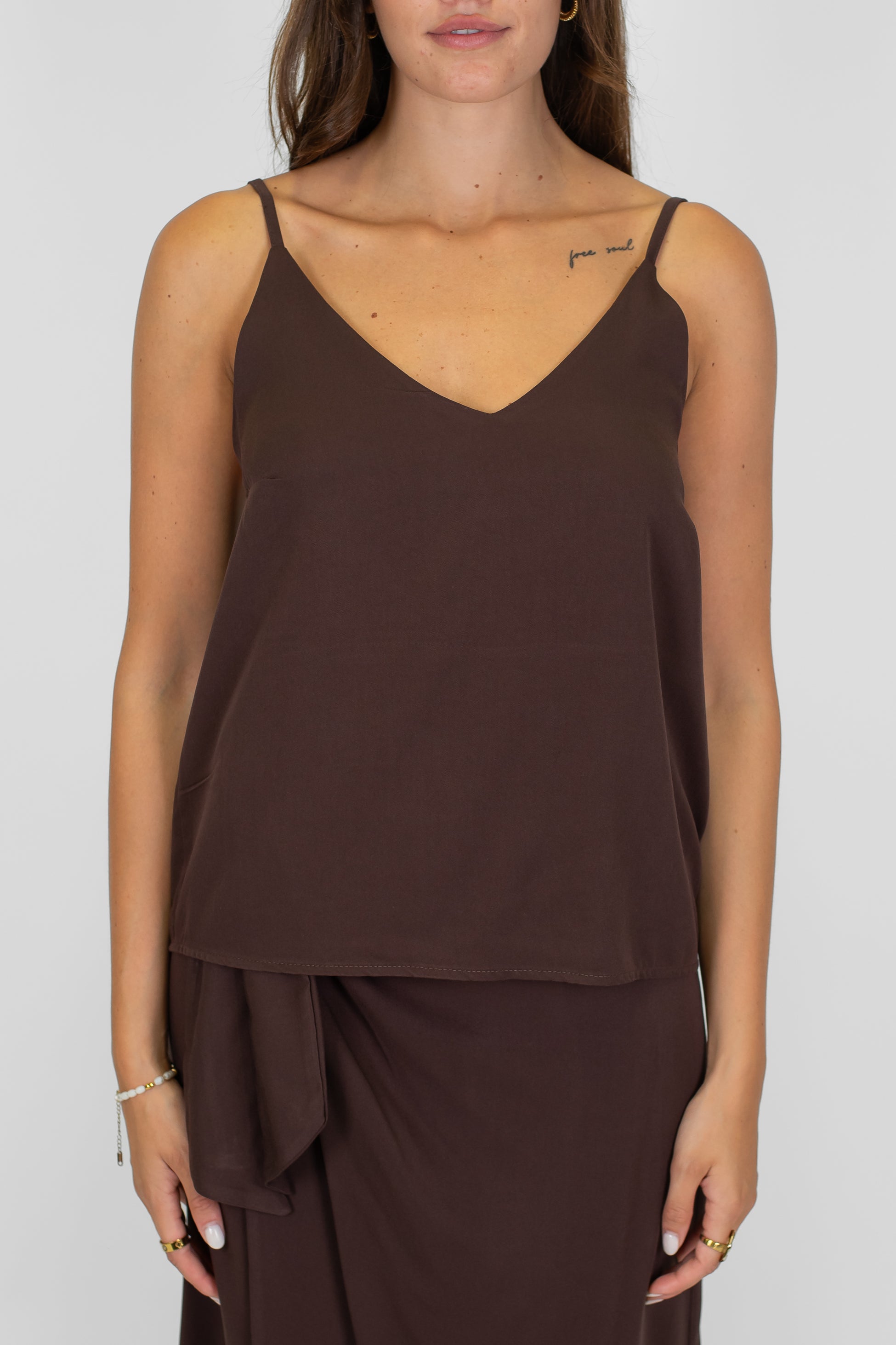 Haveone - Top a bretelle regolabili