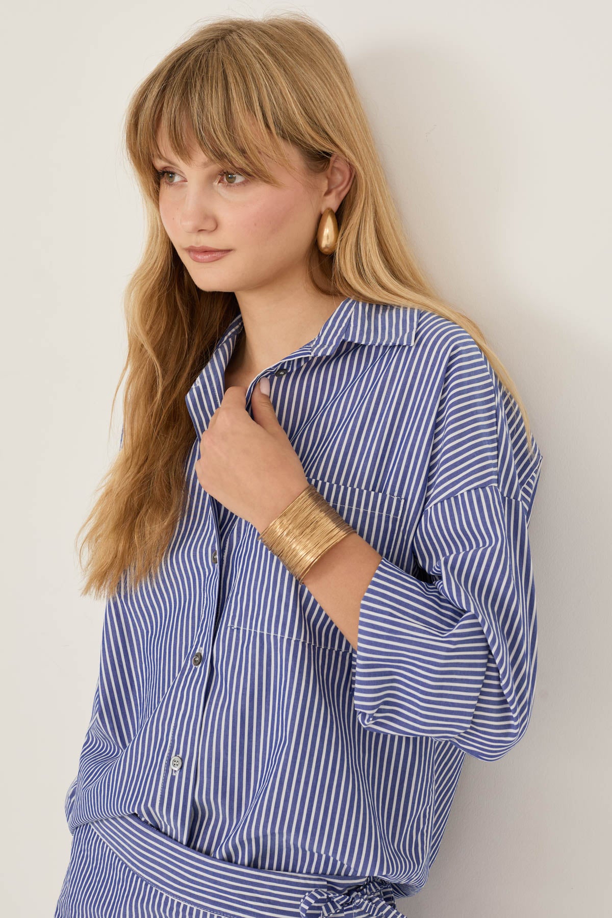 Souvenir - Camicia a righe in cotone