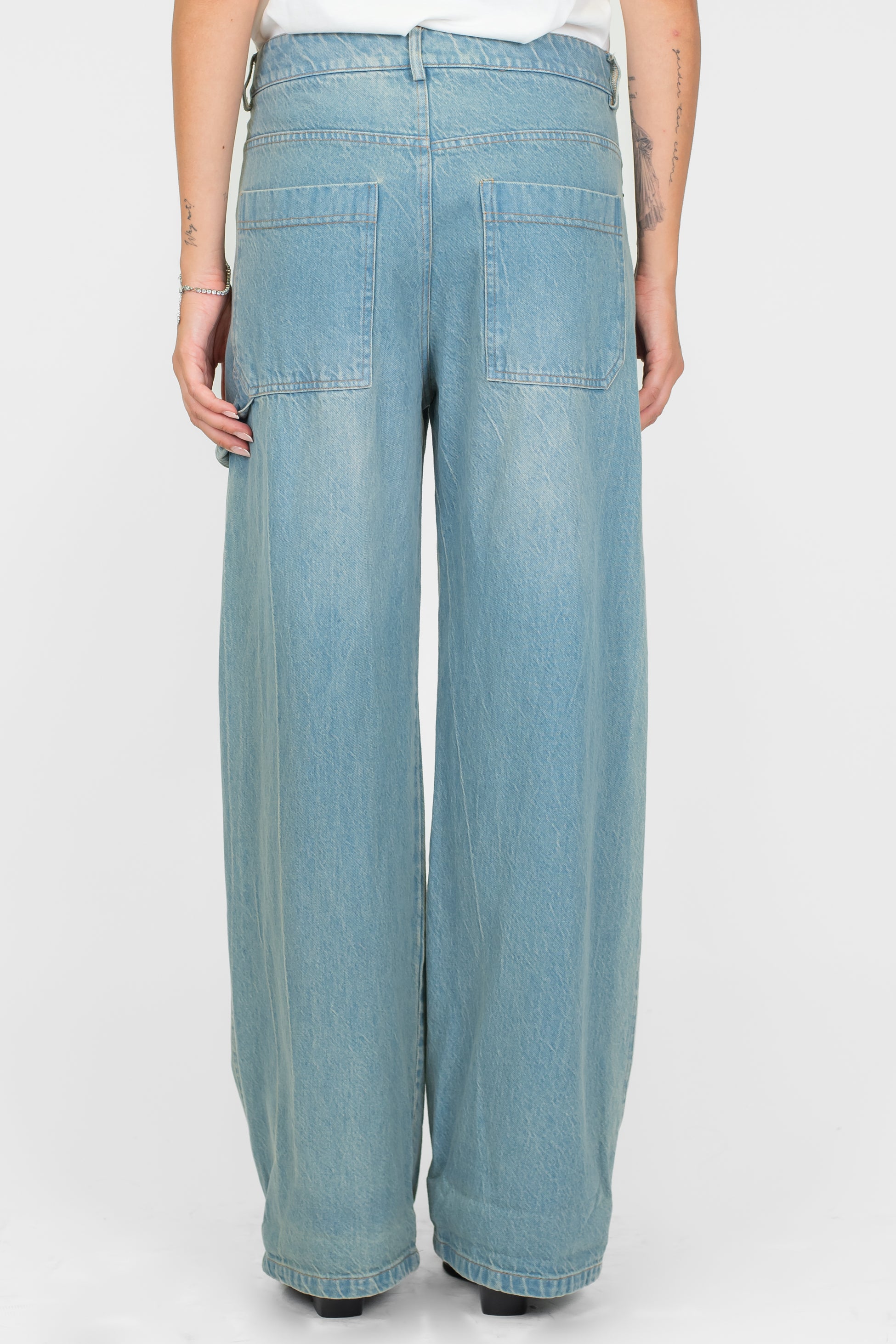 Tensione in - Jeans worker lavaggio sabbiato