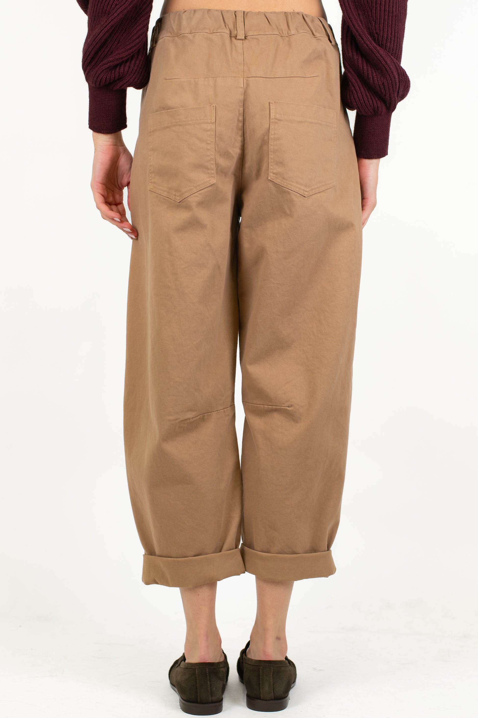 Tensione in - Pantalone balloon in cotone invernale