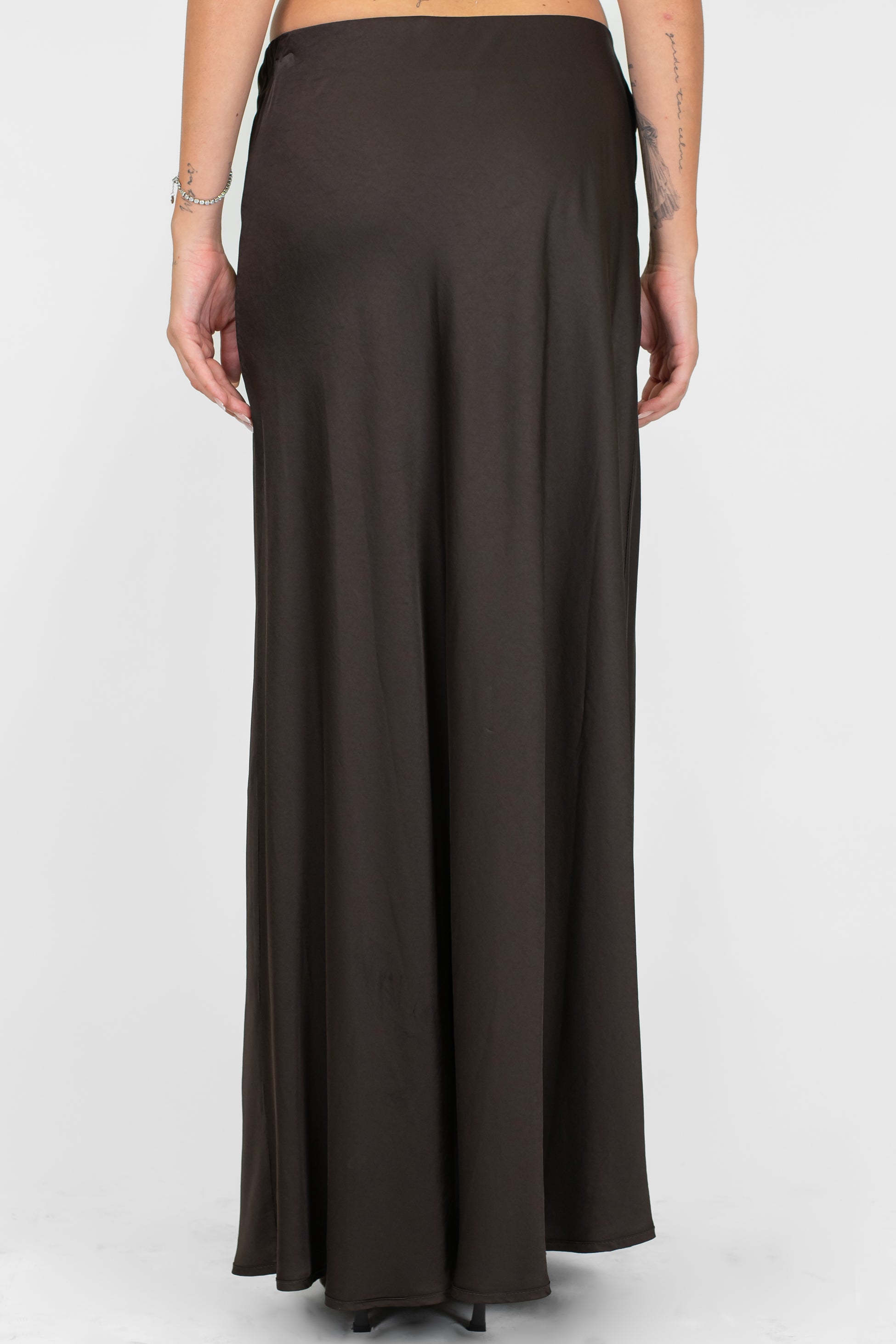 Tensione in - Gonna in viscosa con elastico in vita