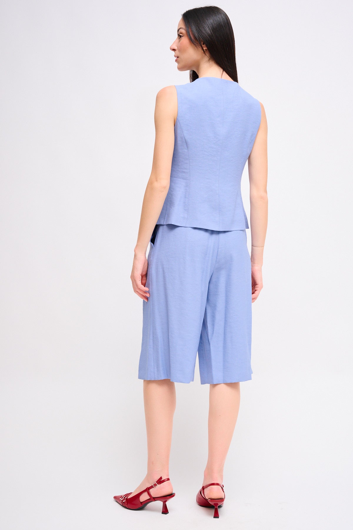 Maryley - Coordinato con gilet e bermuda