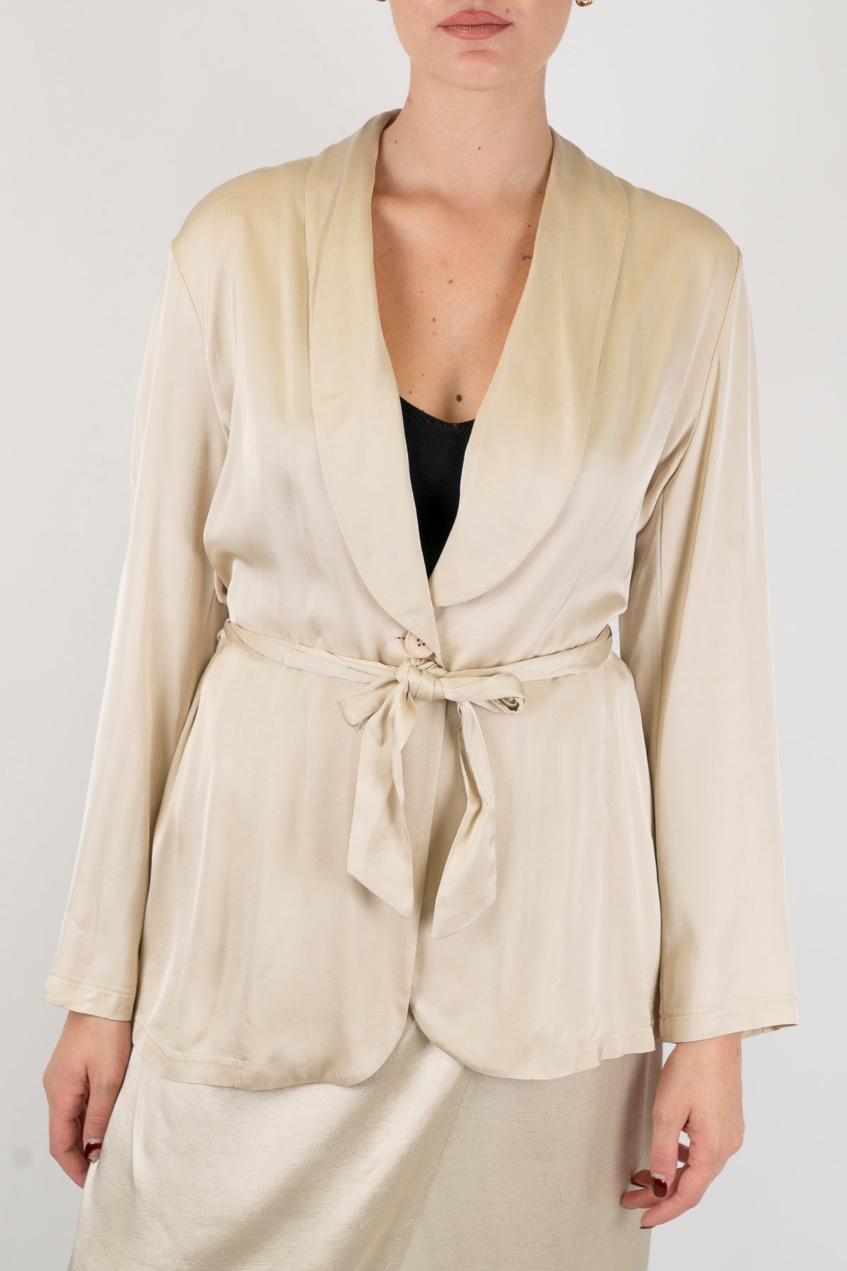 Tensione in - Camicia kimono in viscosa