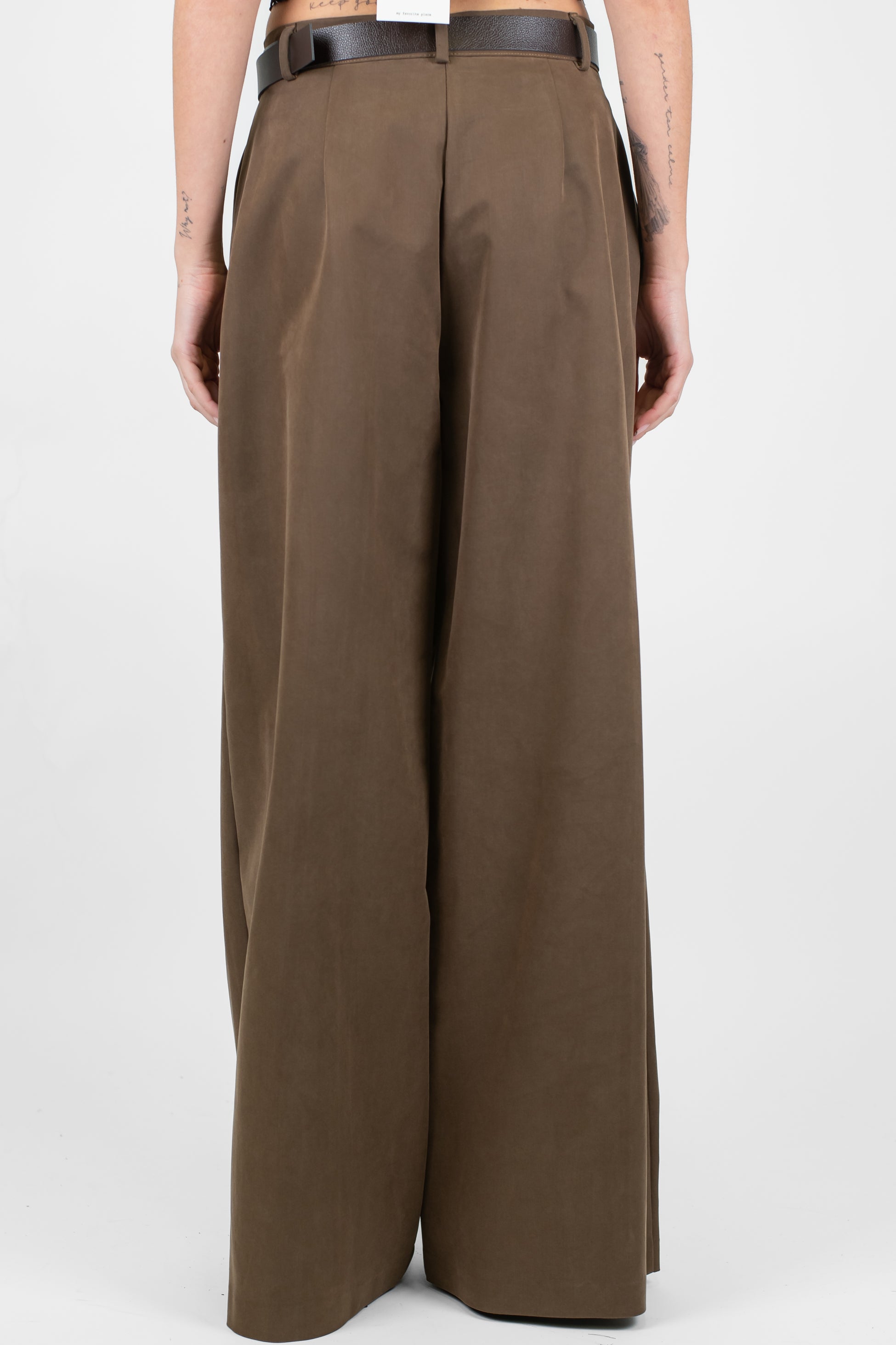 Dixie - Pantalone palazzo con pinces