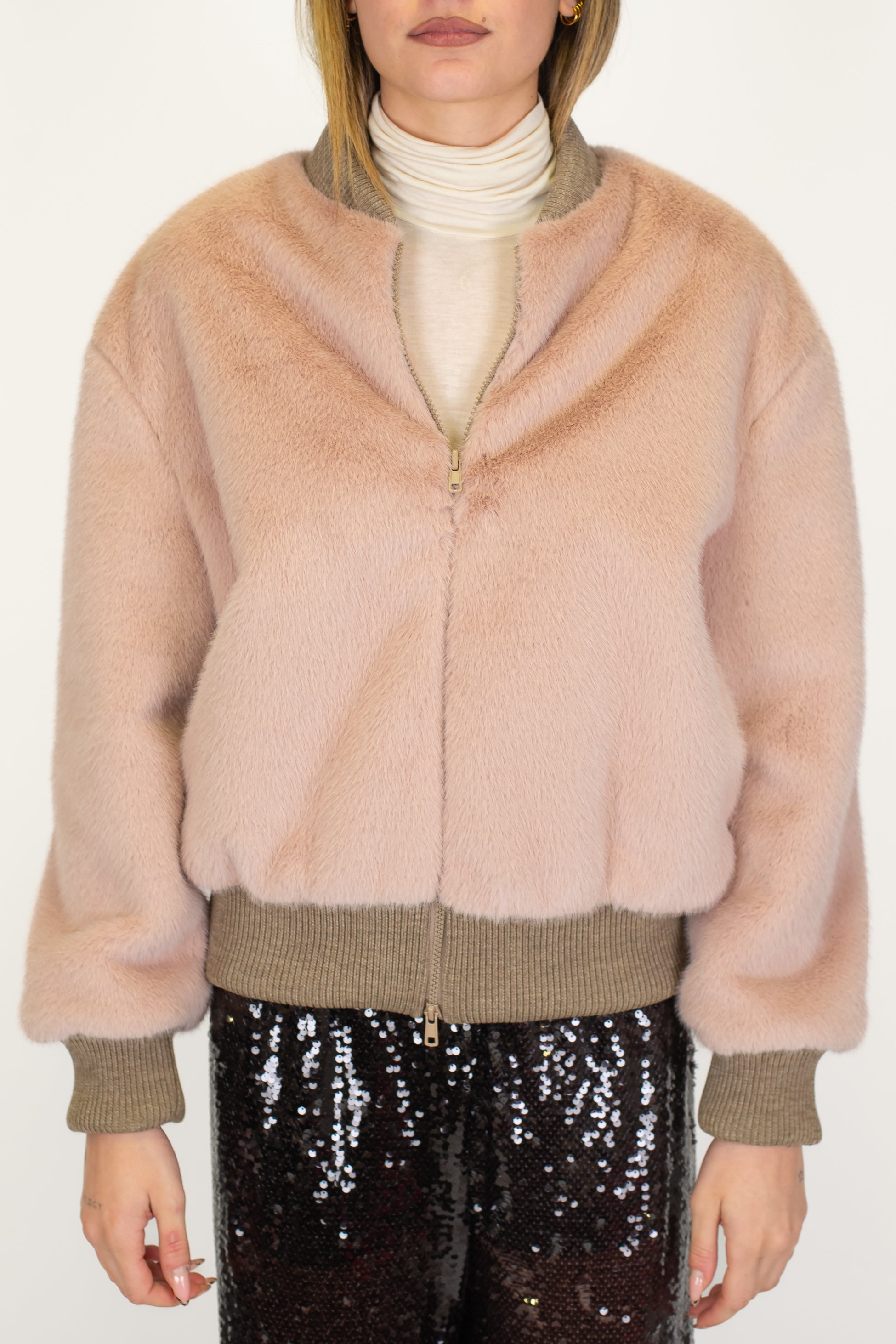 Haveone - Bomber ecopelliccia