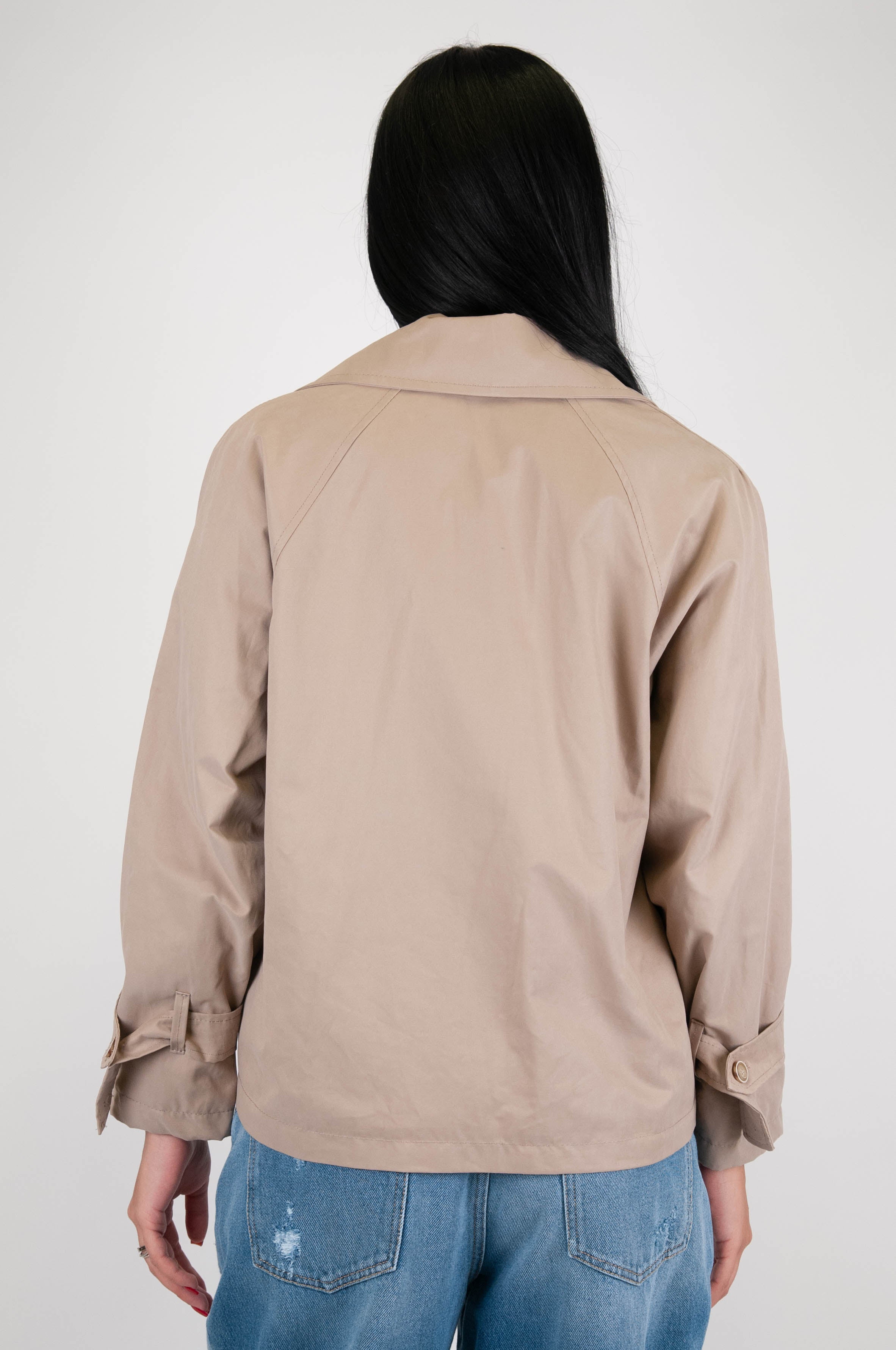 Maryley - Short double-breasted trench coat