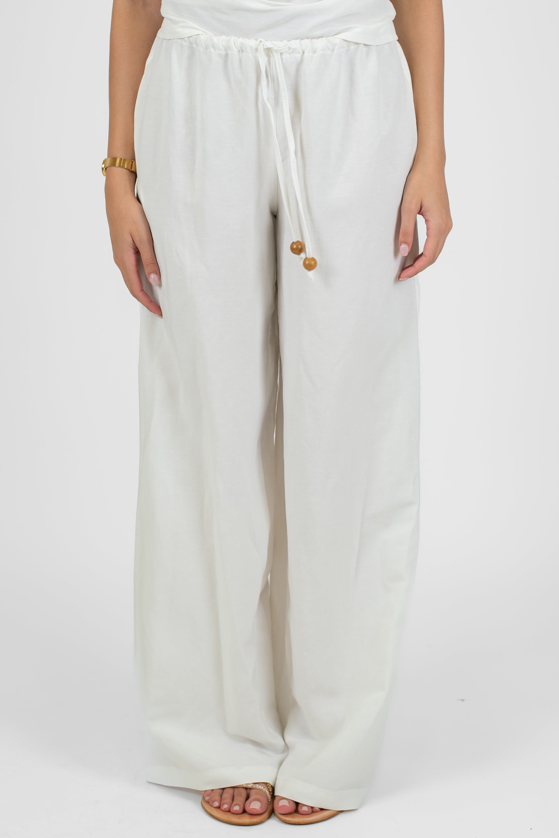 Tensione in - Coordinato pantalone e top a fascia