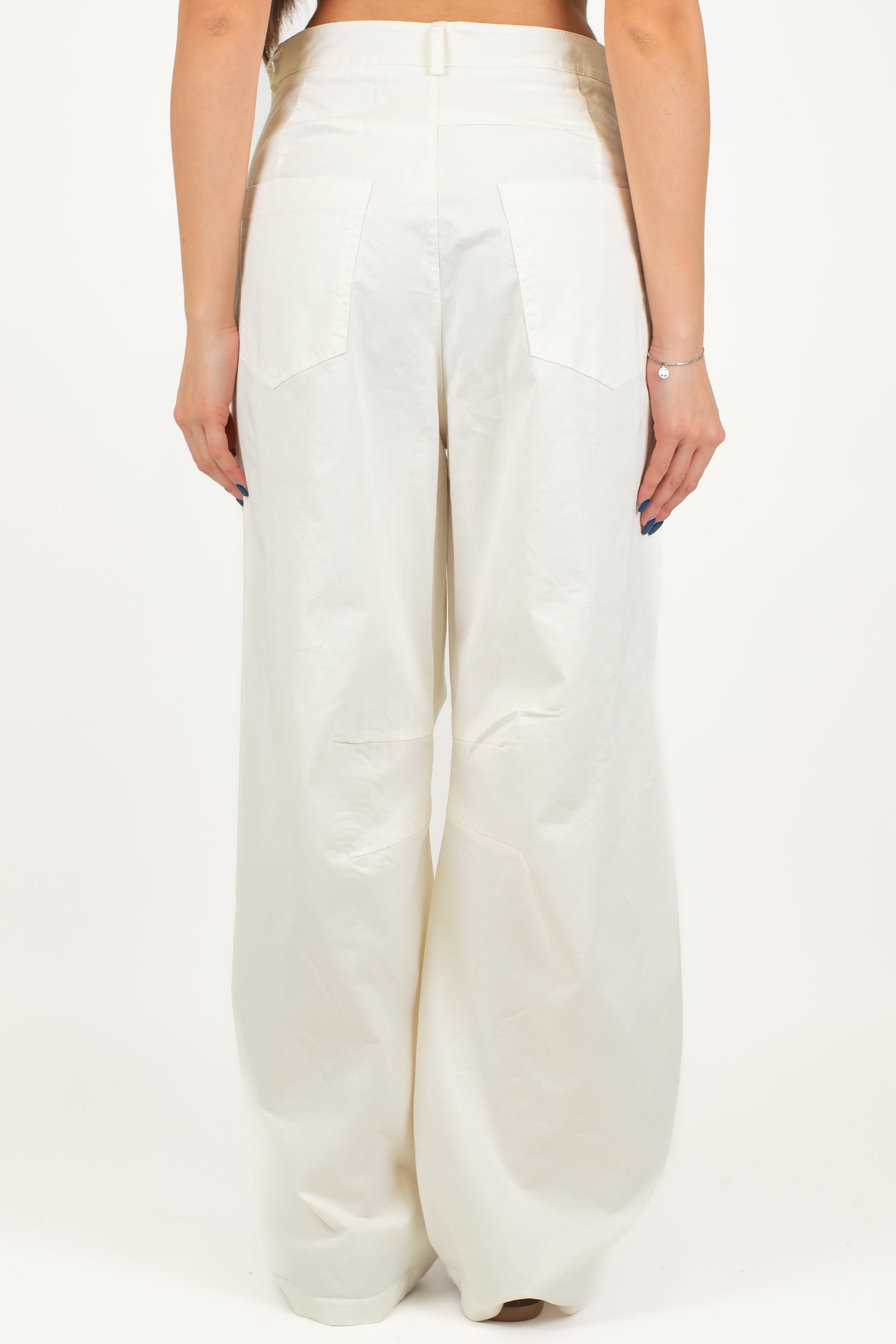 Motel - Pantalone balloon in denim colorato