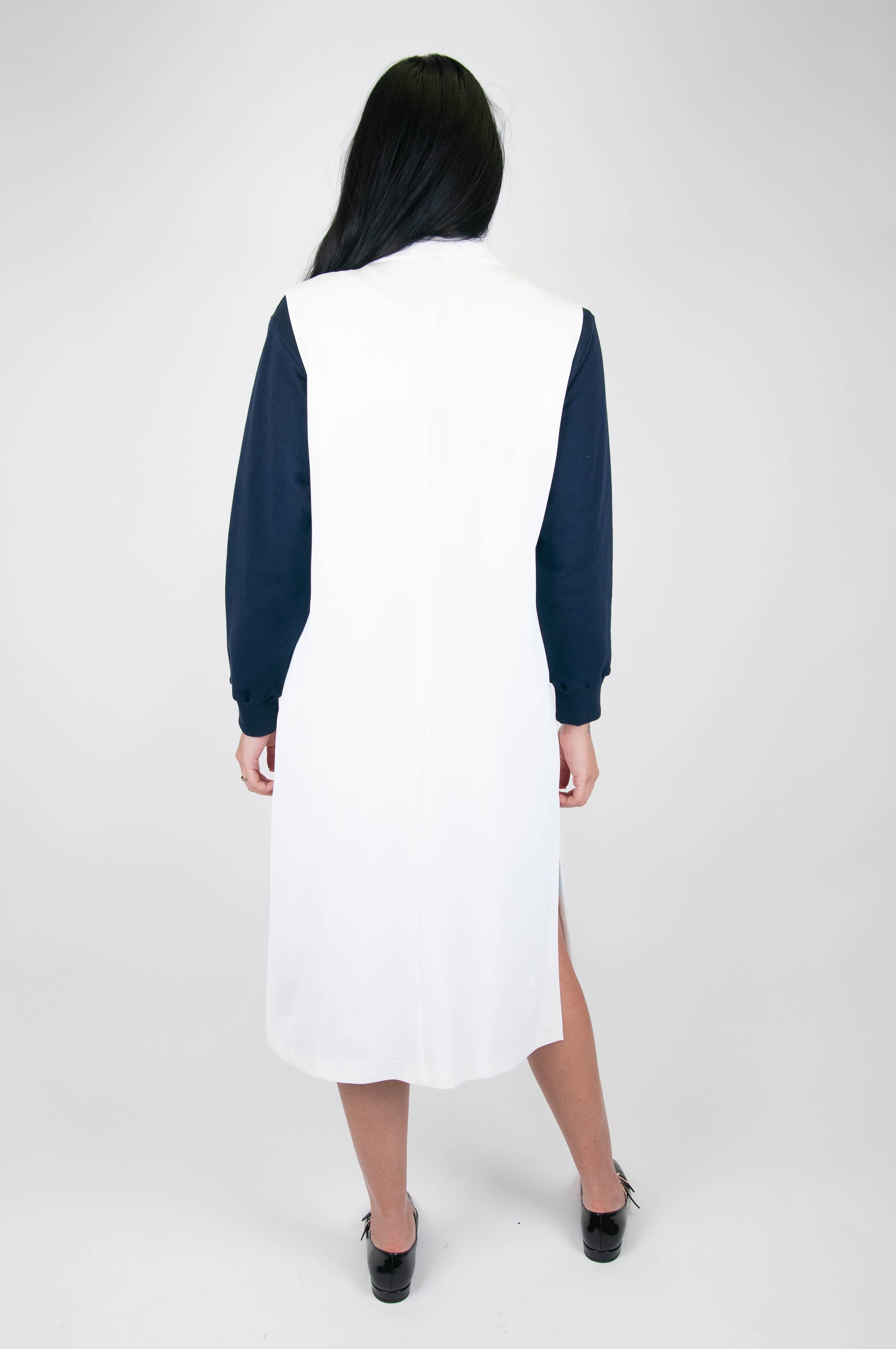 Tensione in - Maxi gilet doppiopetto