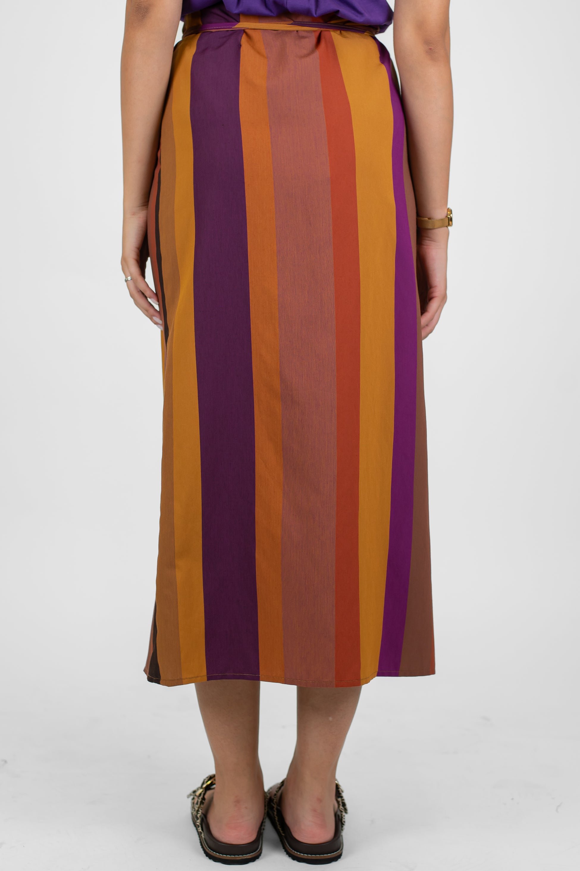 Tensione in - Gonna portafoglio multicolor