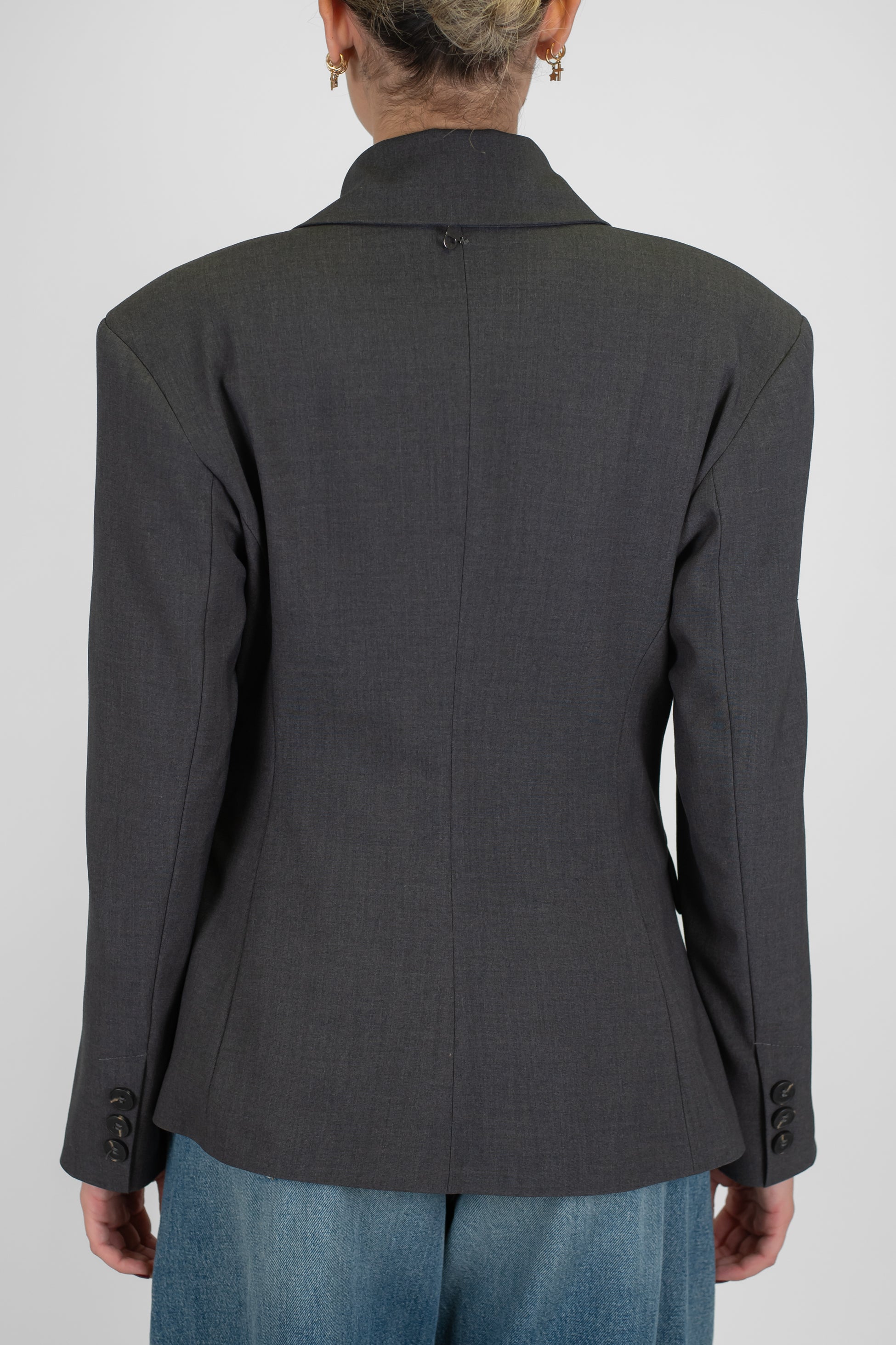 Dixie - Giacca con chiusura bottoni e spalline