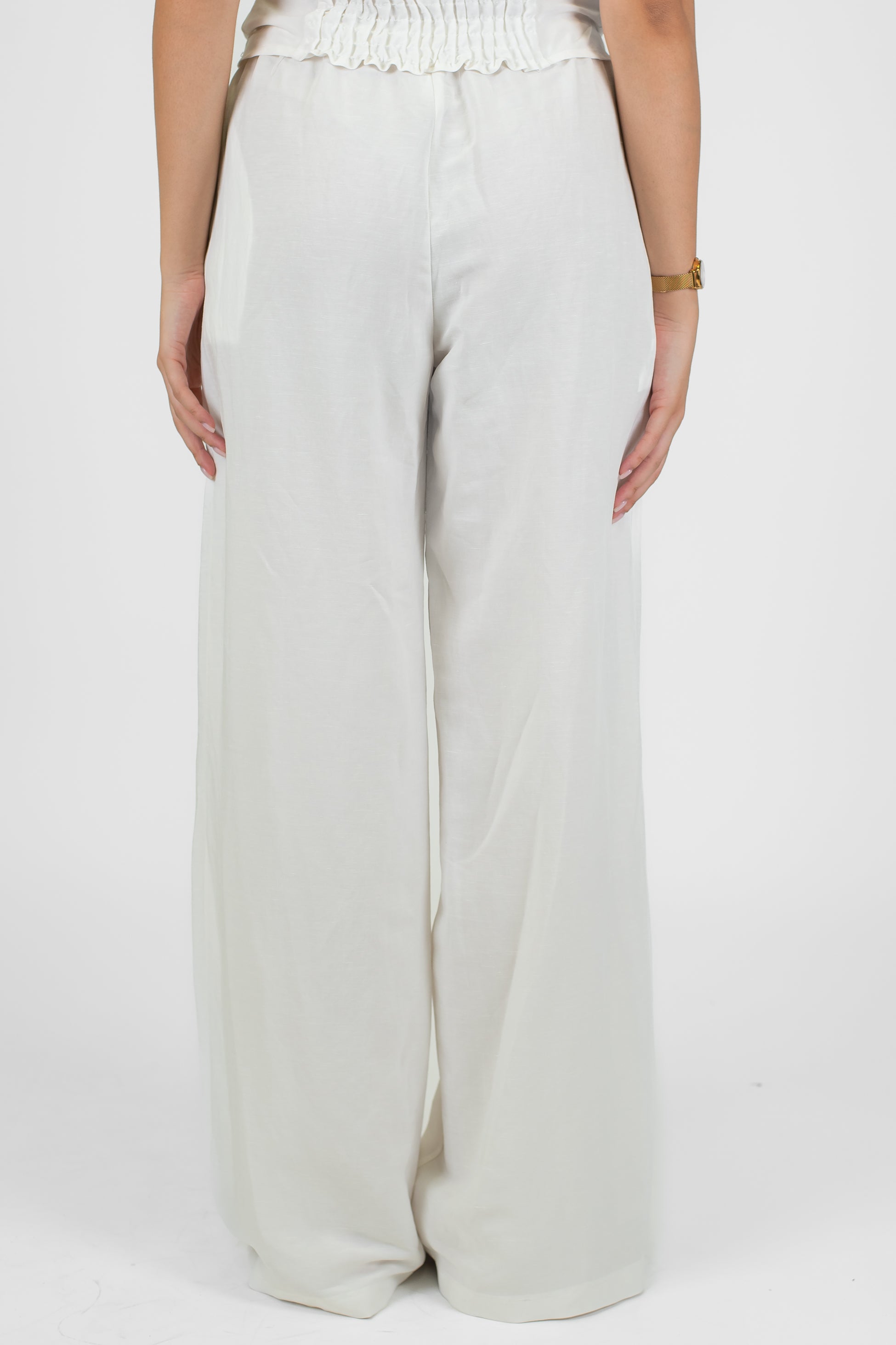 Tensione in - Coordinato pantalone e top a fascia