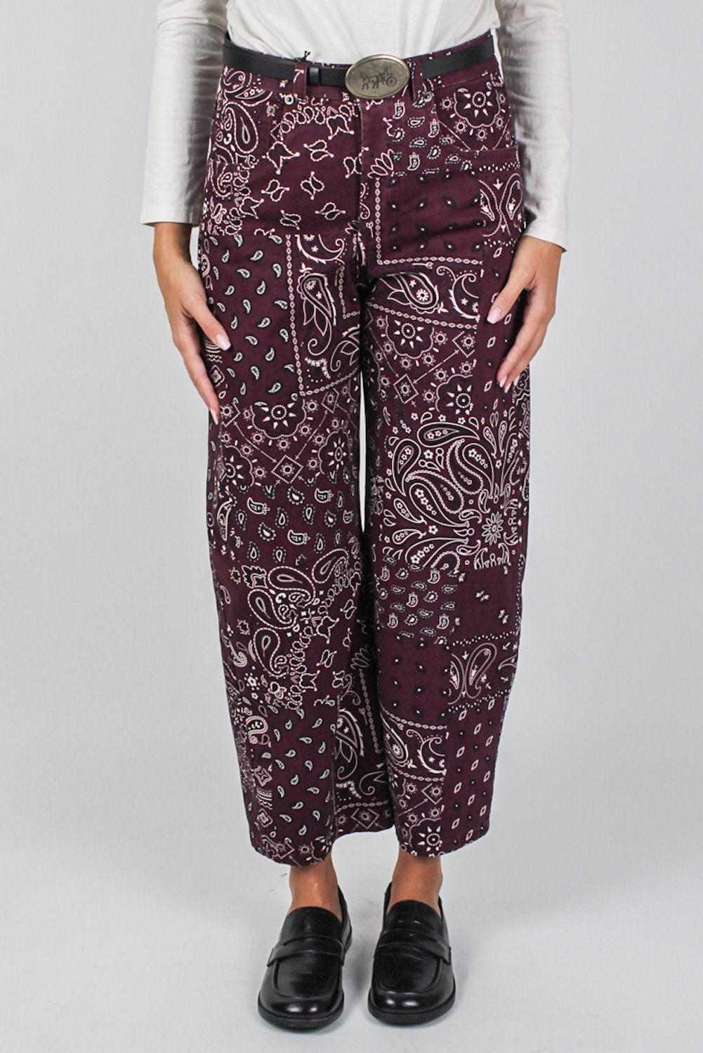 Tensione in - Pantalone balloon fantasia bandana