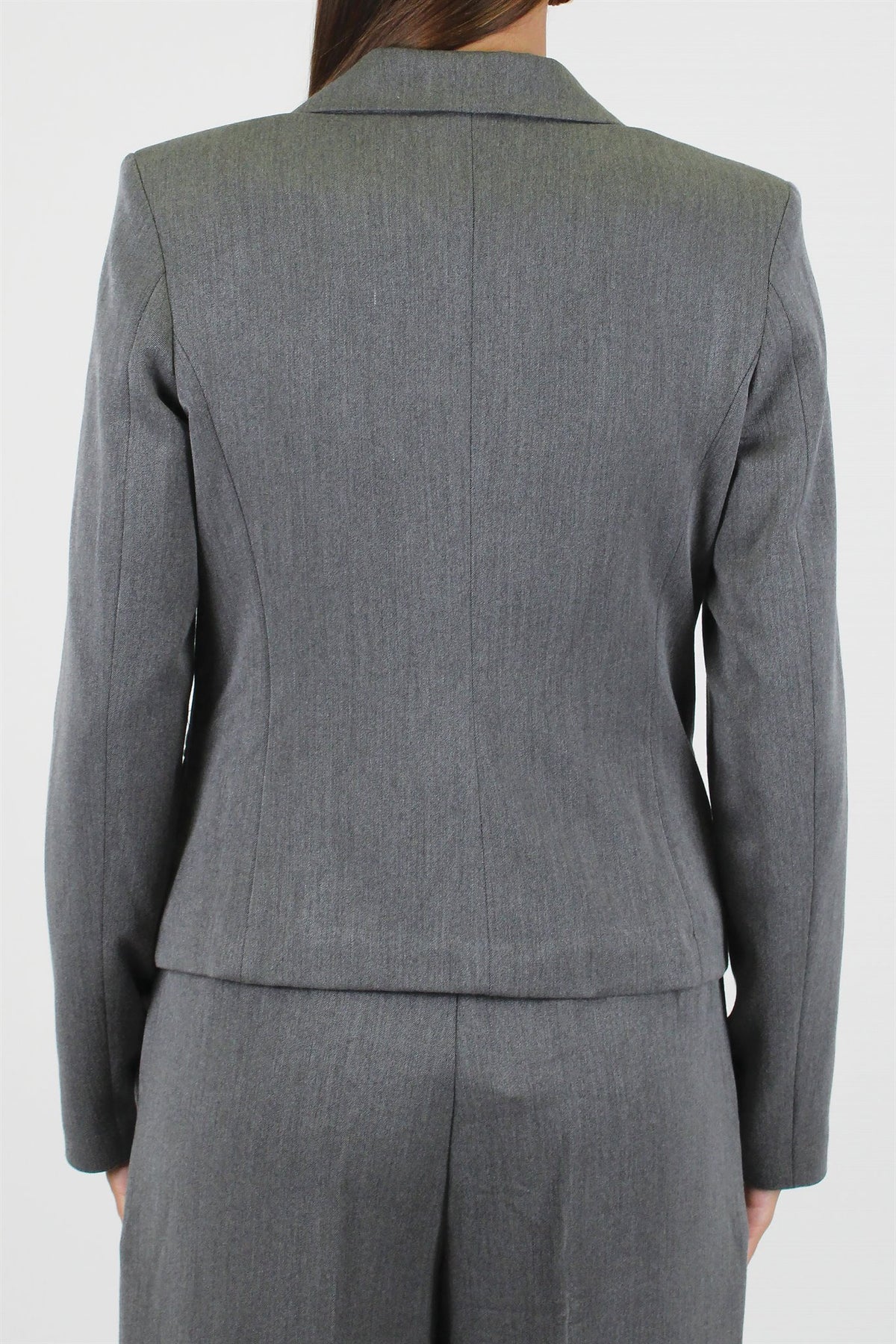 Maryley - Giacca crop monopetto con taschini laterali