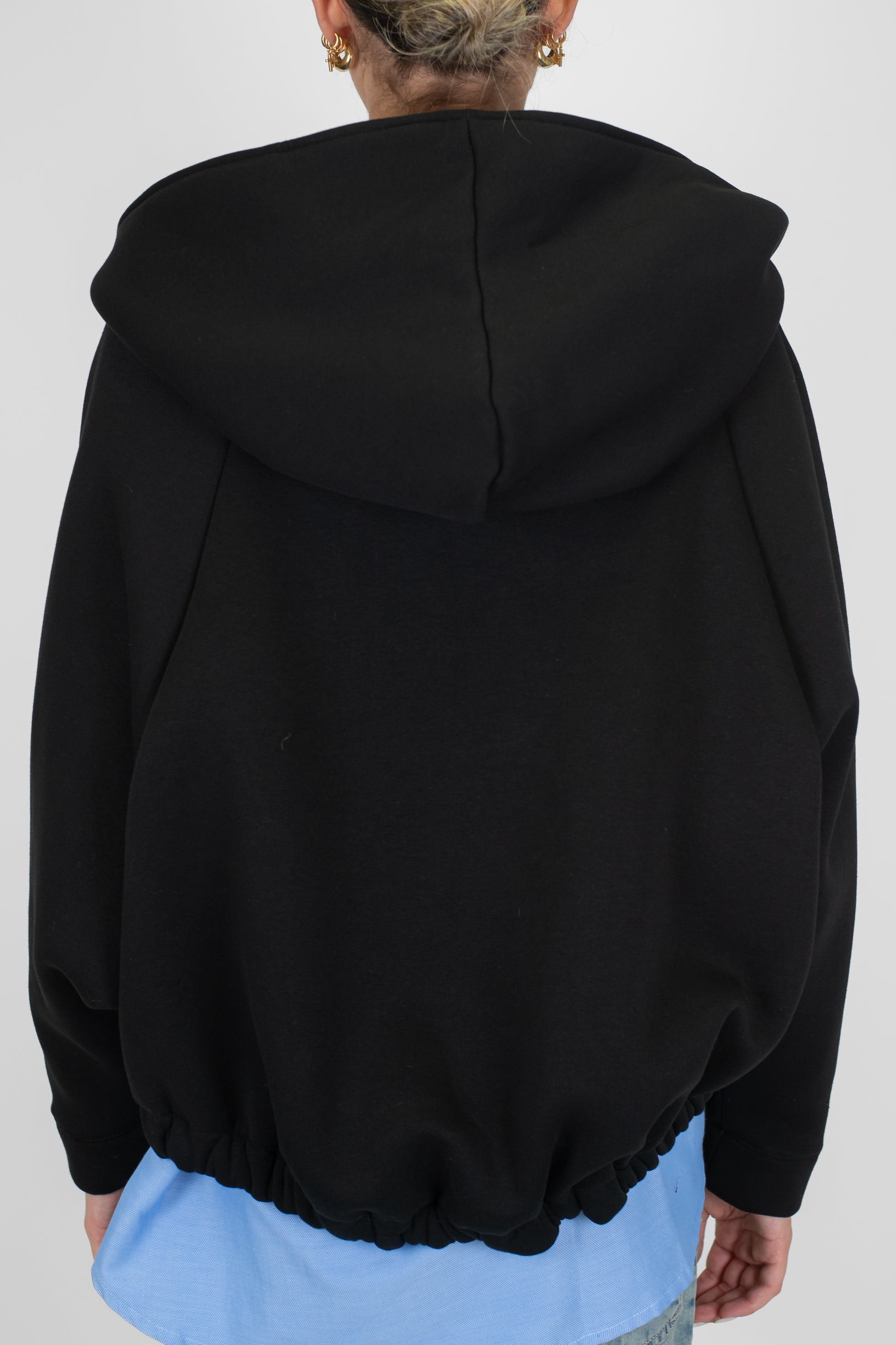 Haveone - Bomber felpe con cappuccio e chiusura con zip