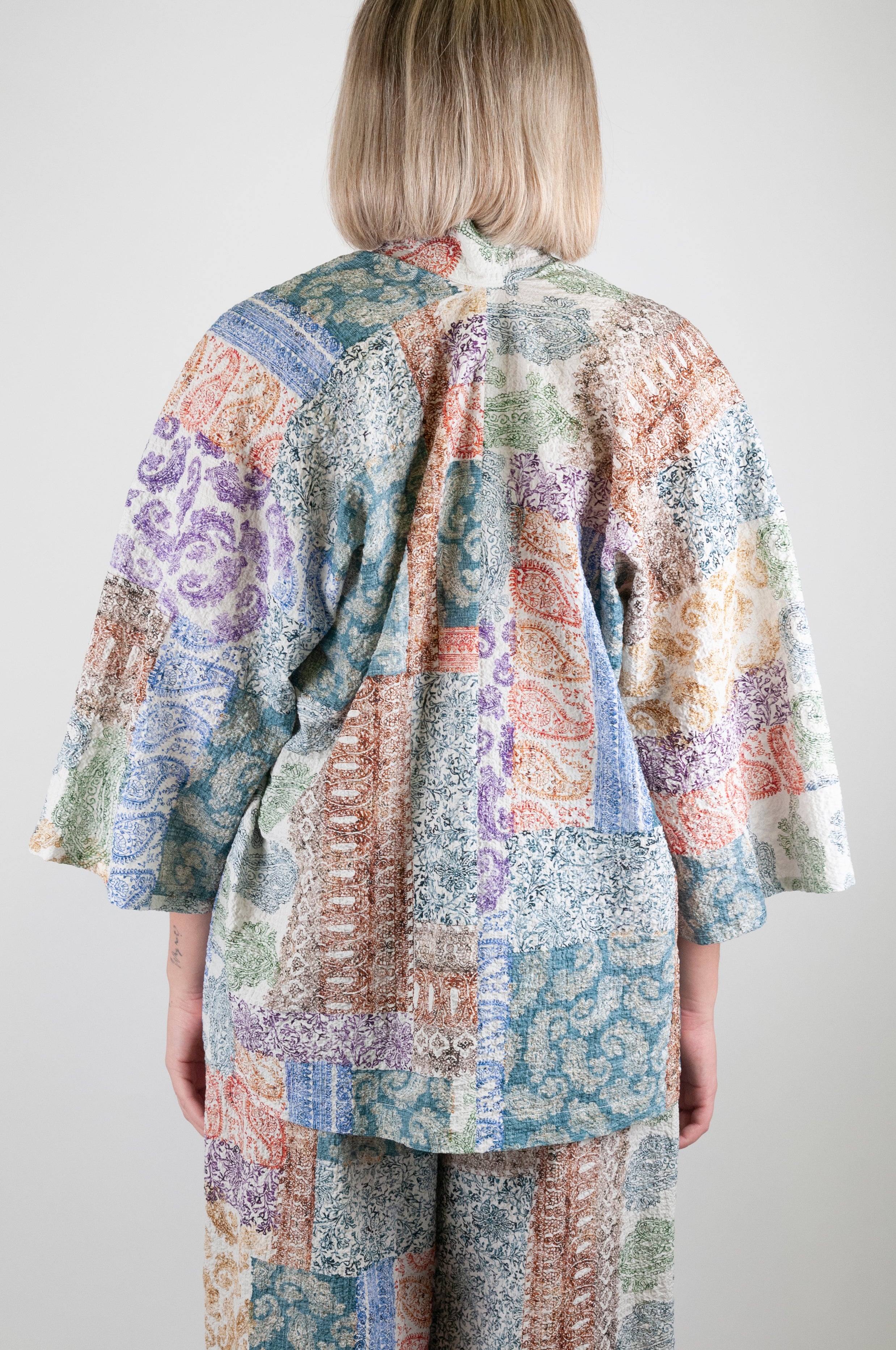 Tensione in - Kimono fantasia in cotone