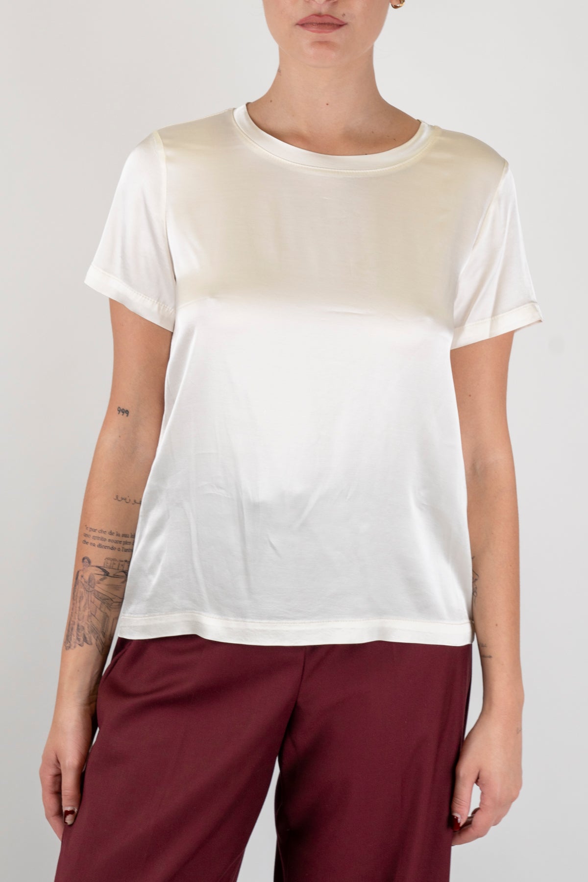 Haveone - Blusa mezza manica in viscosa