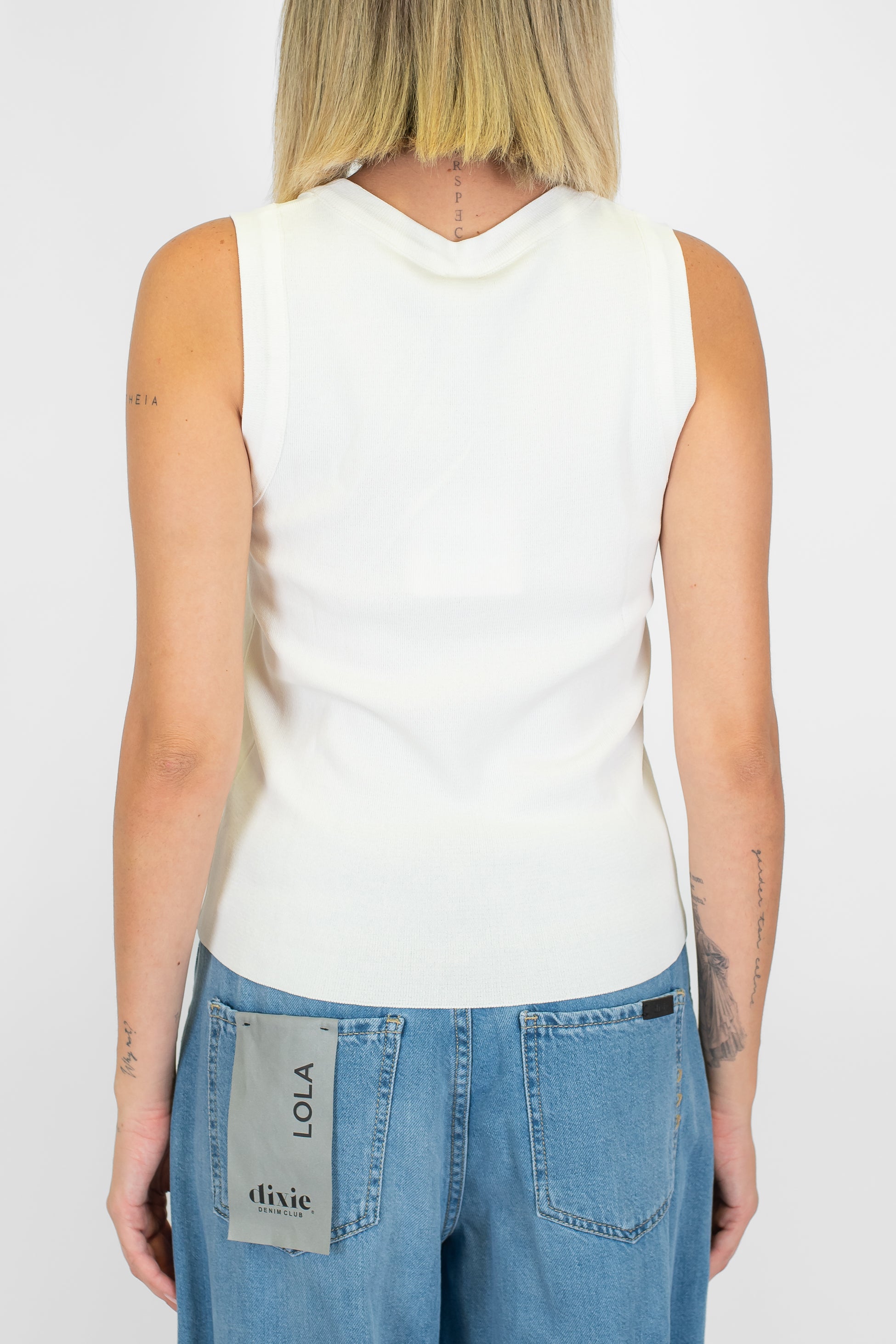 Tensione in - Canotta in maglia