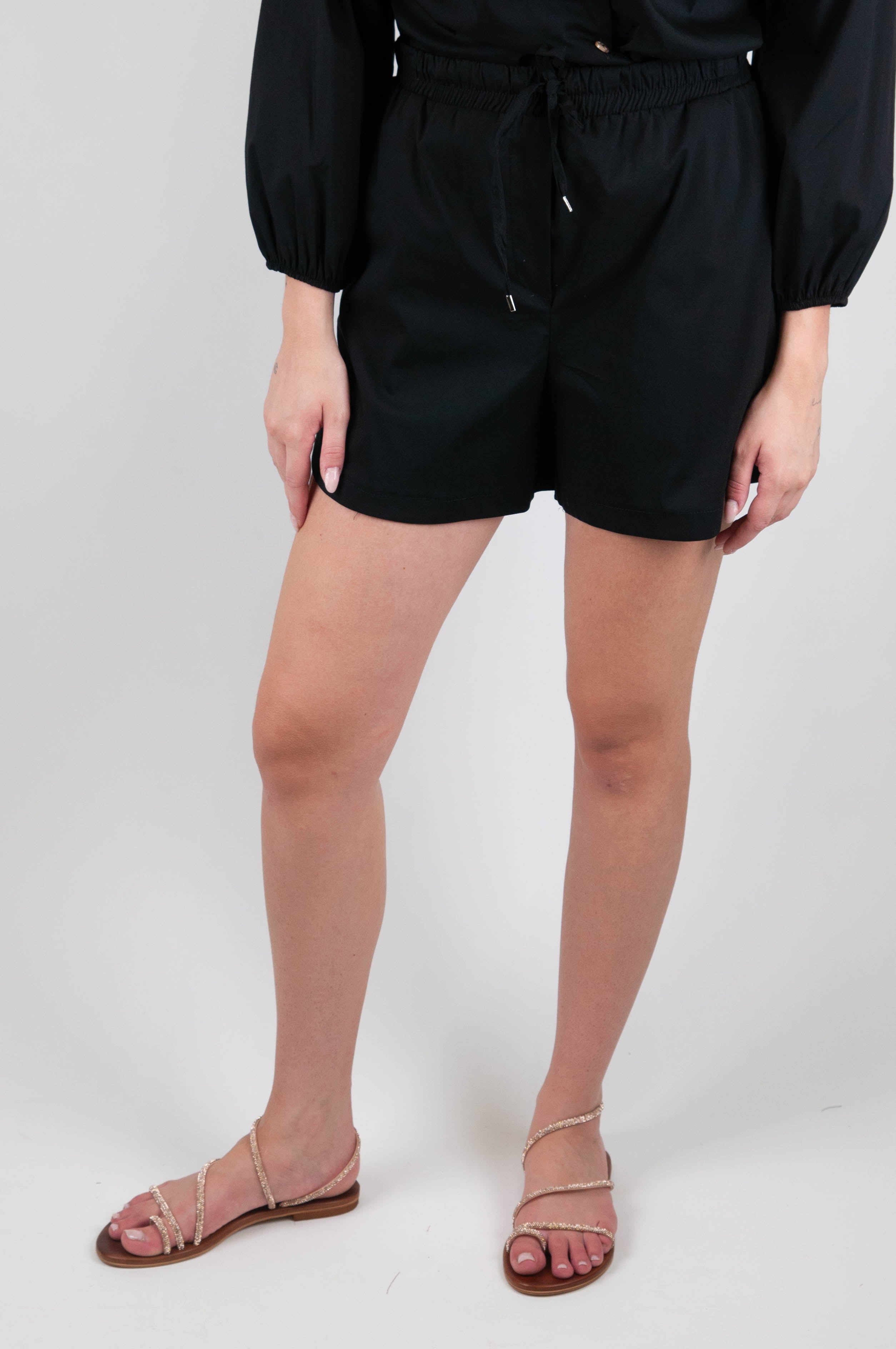 Tensione in - Shorts in cotone con coulisse