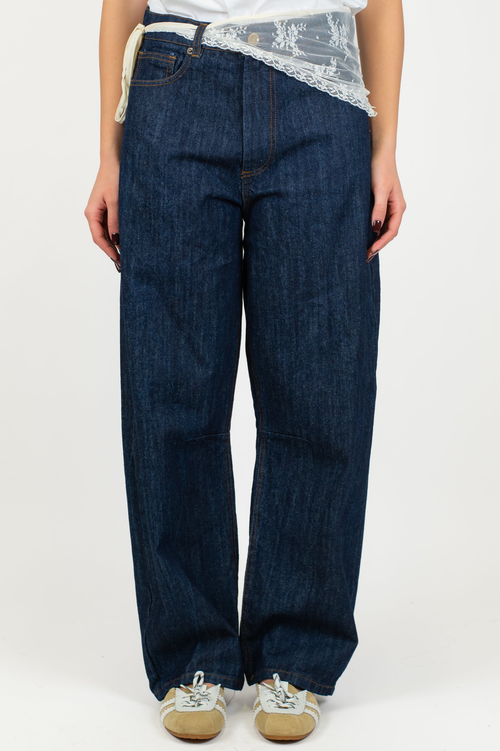 Tensione in -Jeans regular lavaggio scuro
