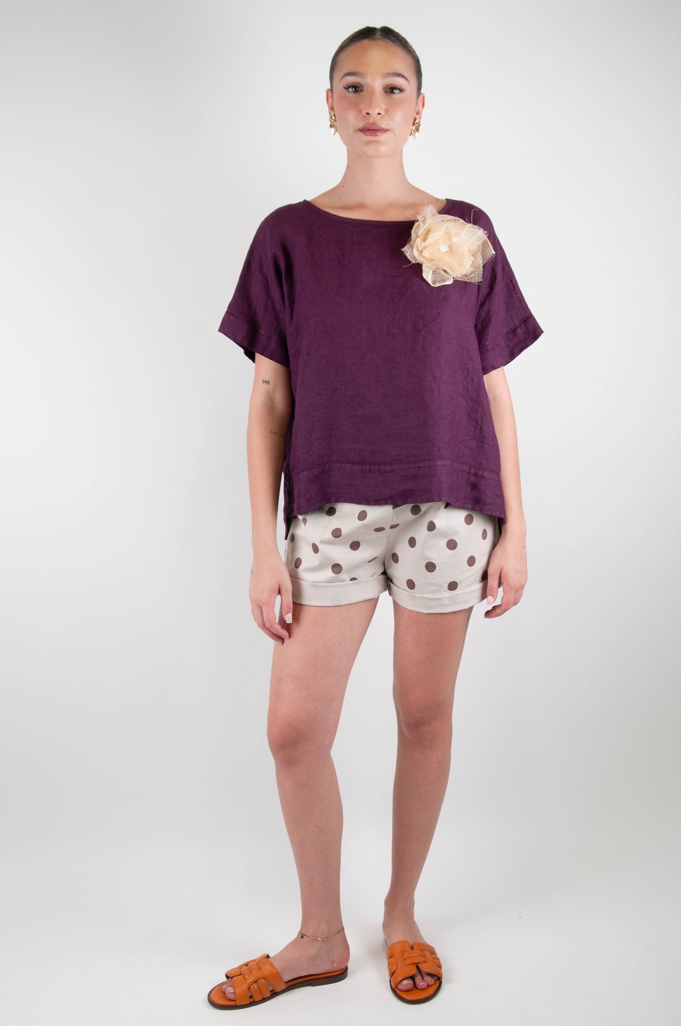 Motel - Shorts fantasia pois