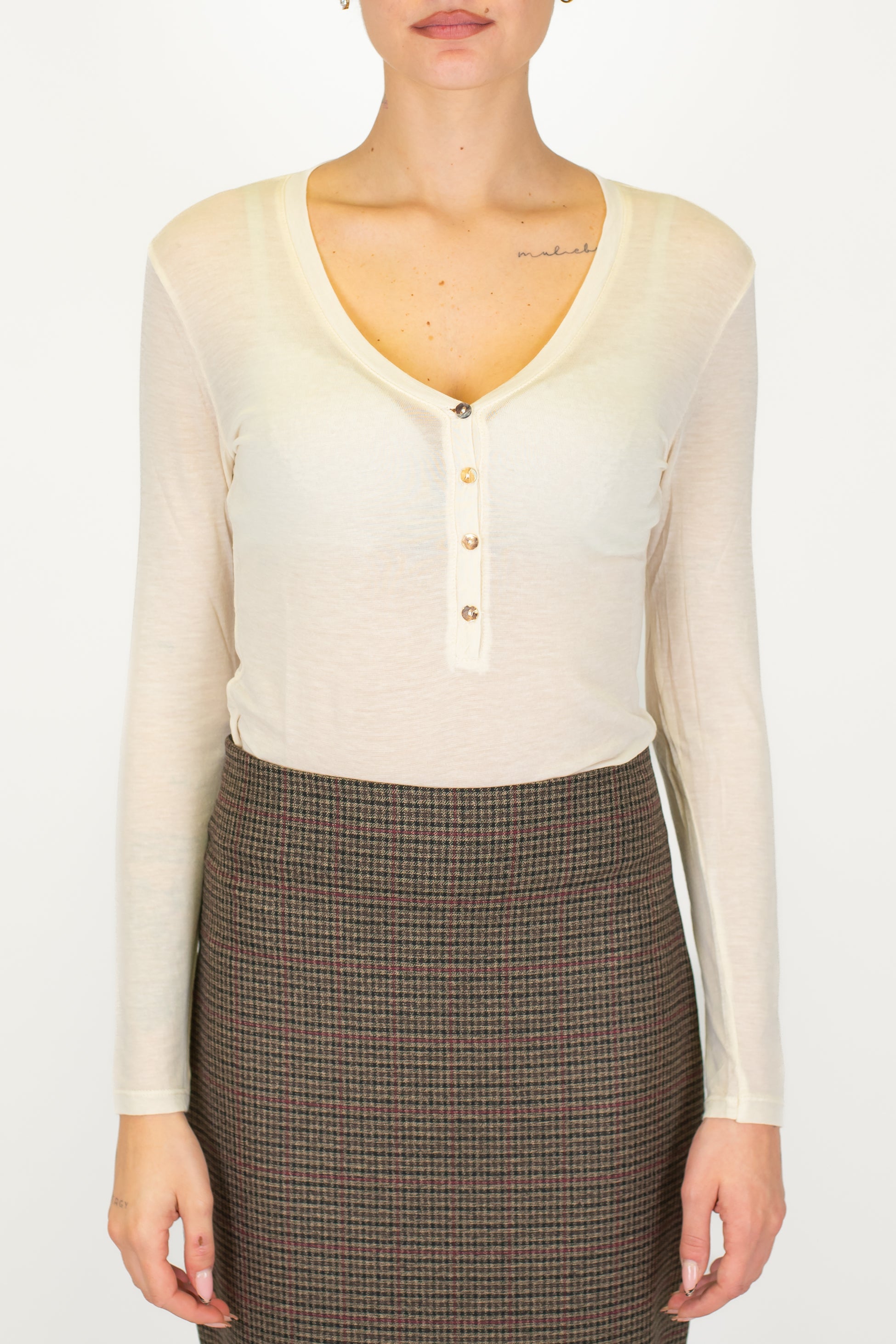 Haveone - Maglia serafina in misto cashmere