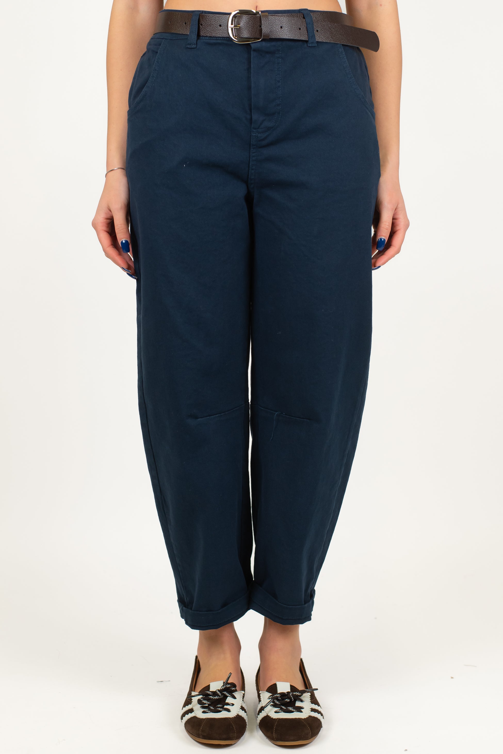 Haveone - Pantalone balloon con elastico sul retro