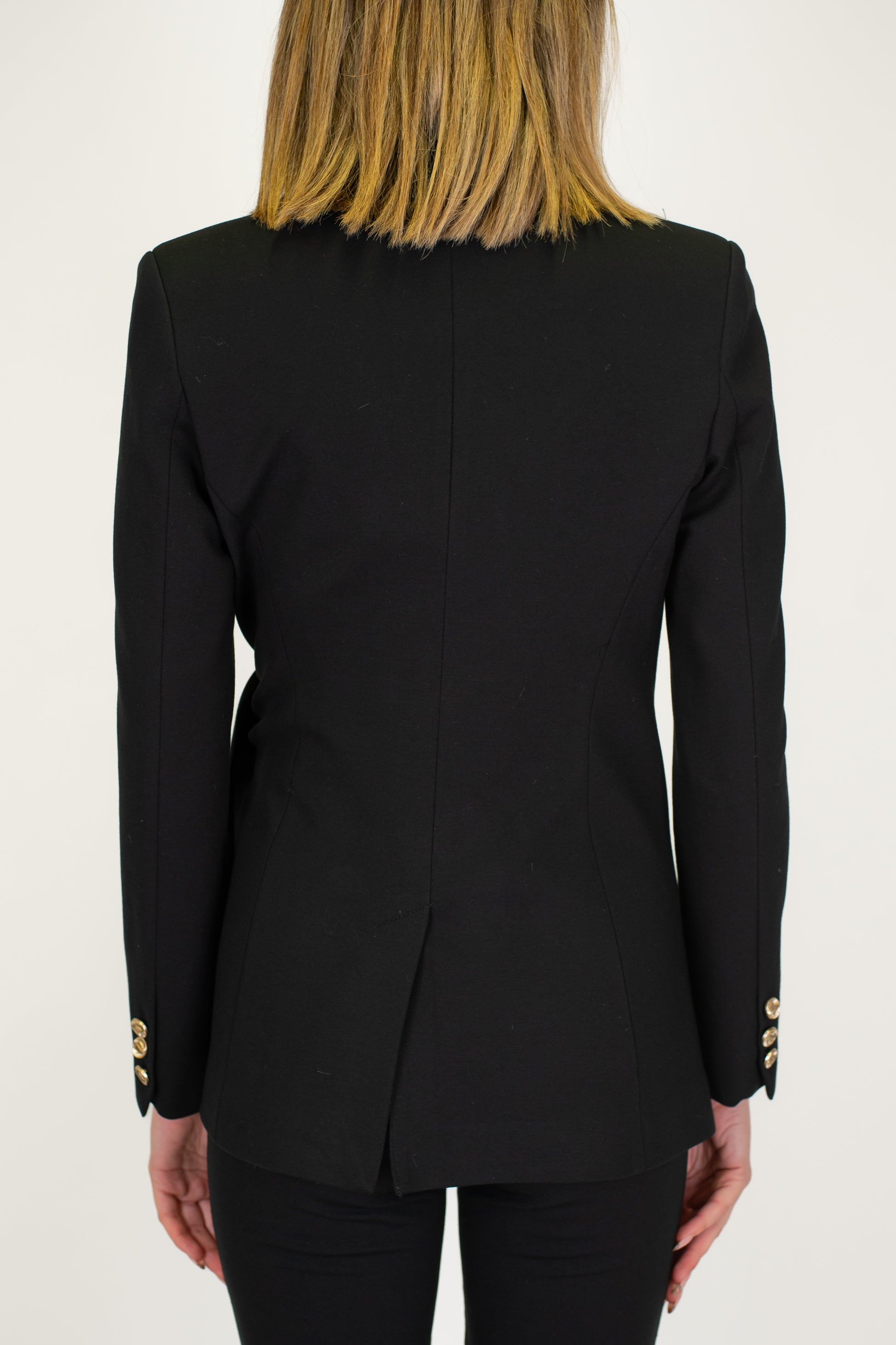 Haveone - Giacca in punto milano con accessorio