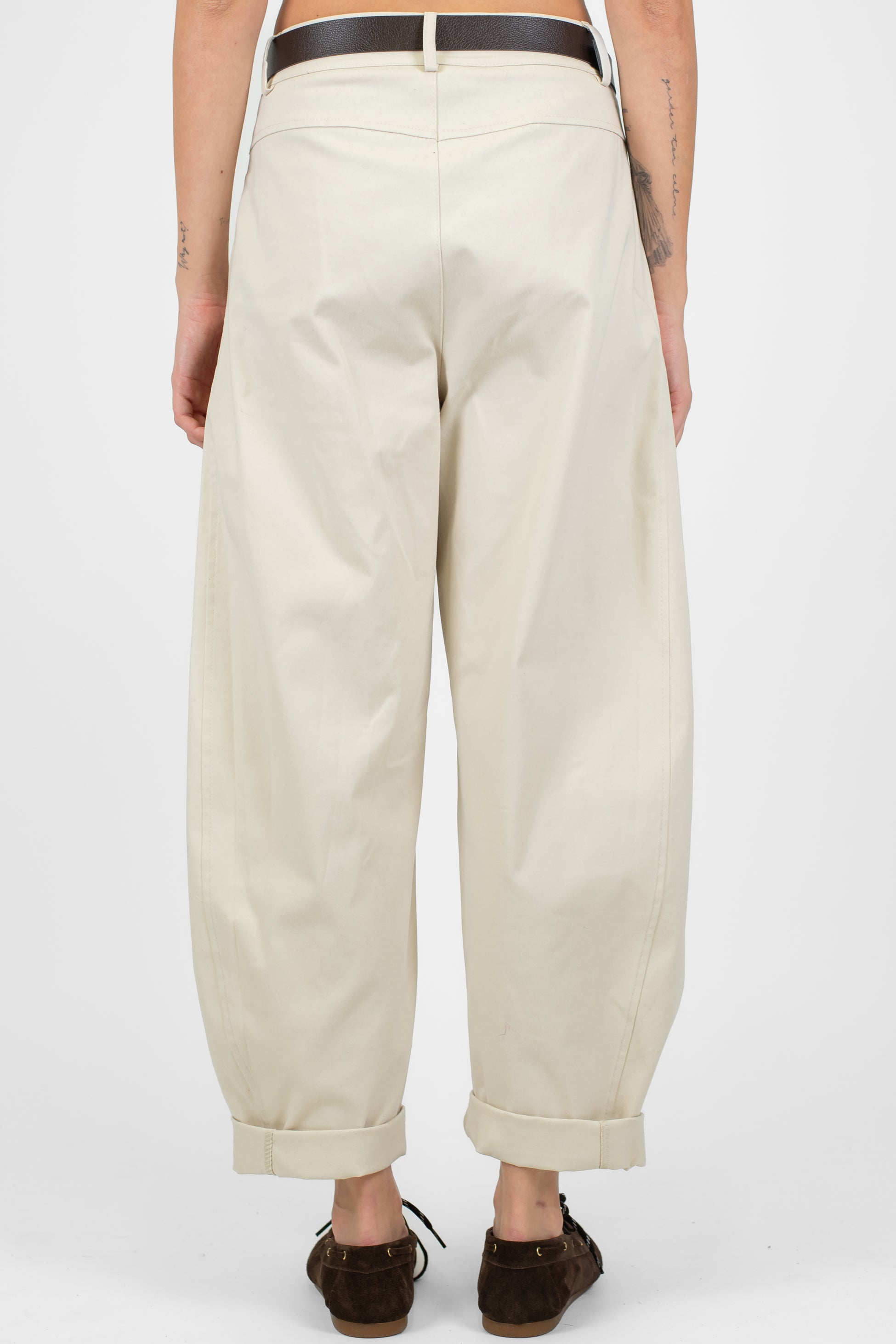 Haveone - Pantalone balloon a gamba ampia