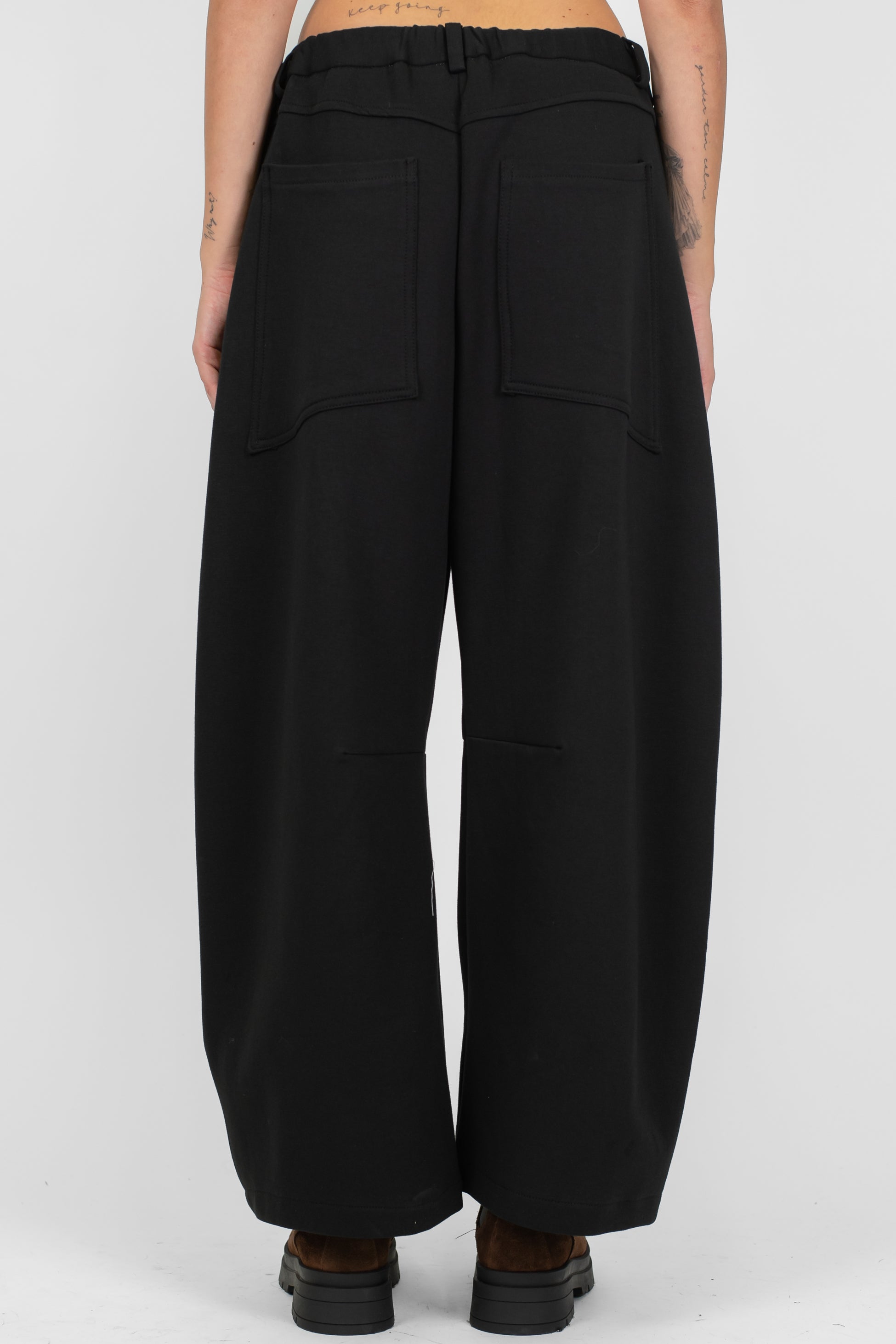 Motel - Pantalone balloon ampio con elastico in vita