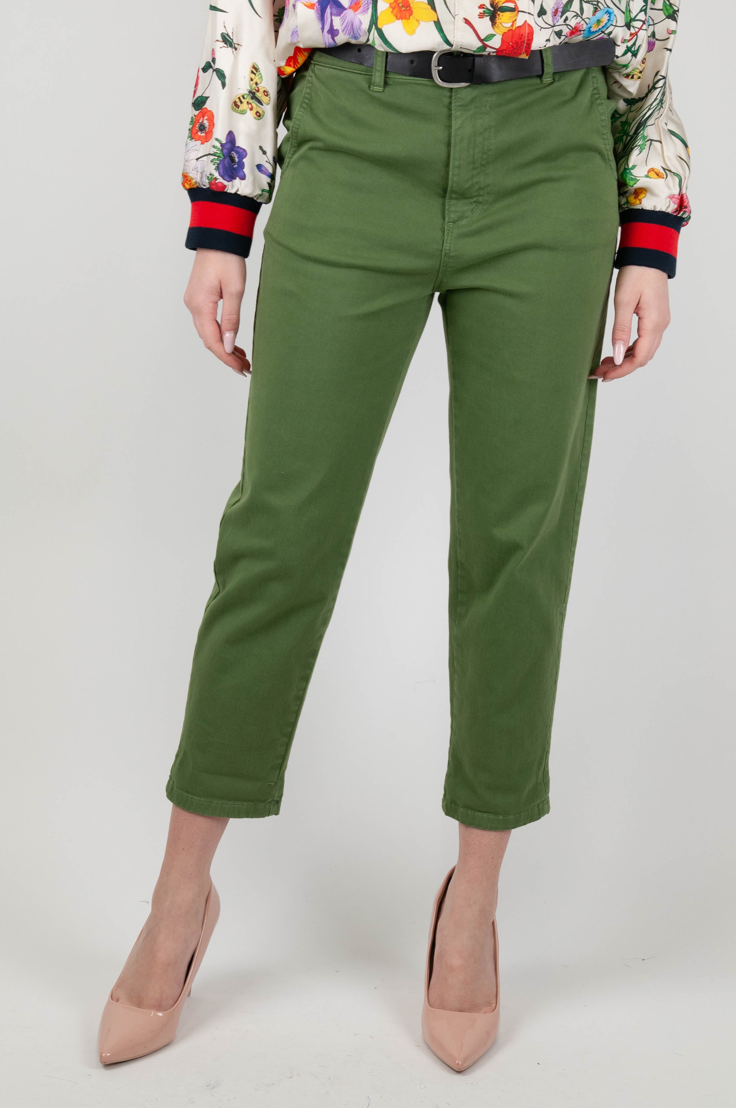 Tension in - Regular trousers with four pockets