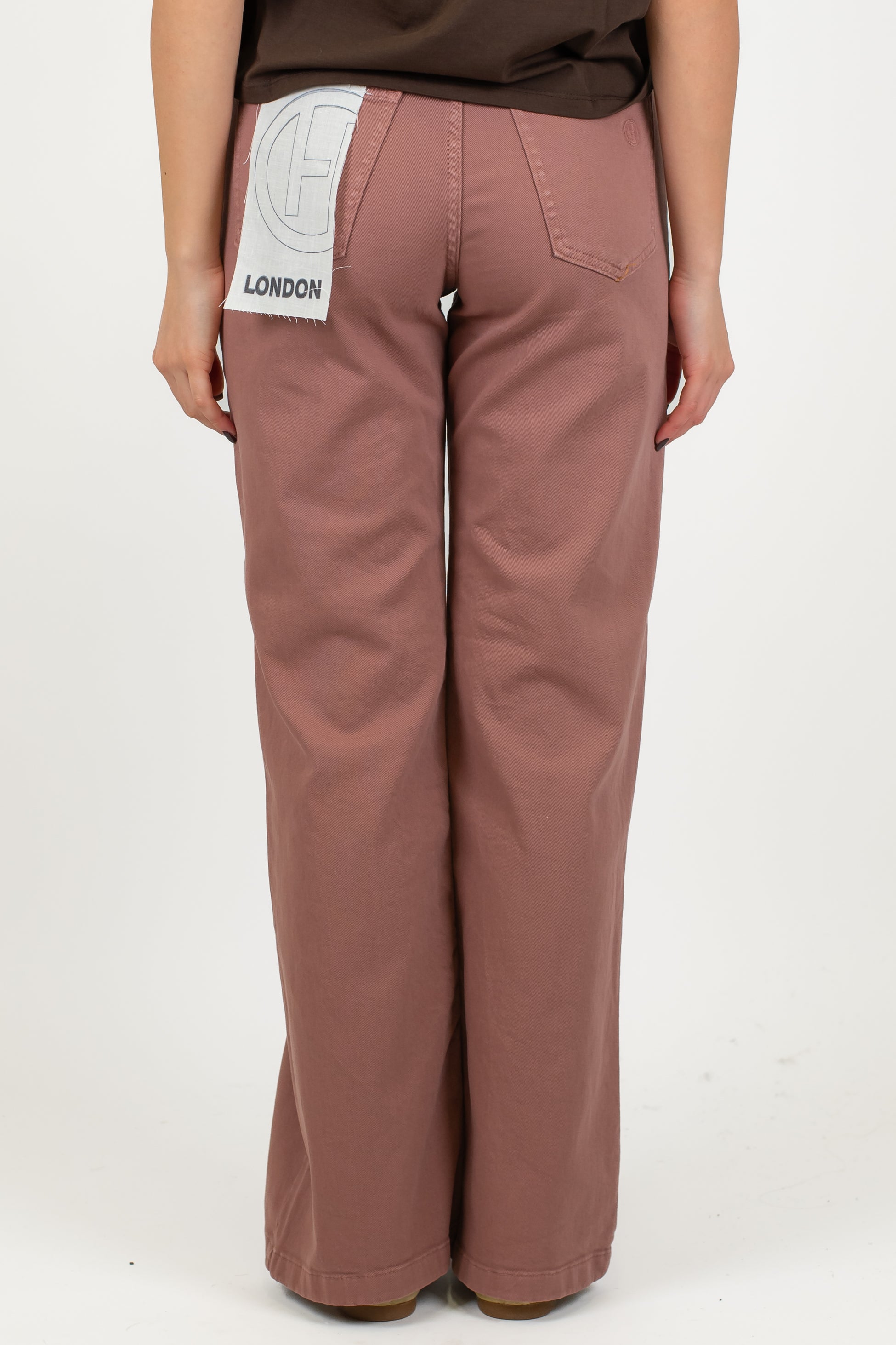 Haveone - Pantalone regular in denim colorato modello London