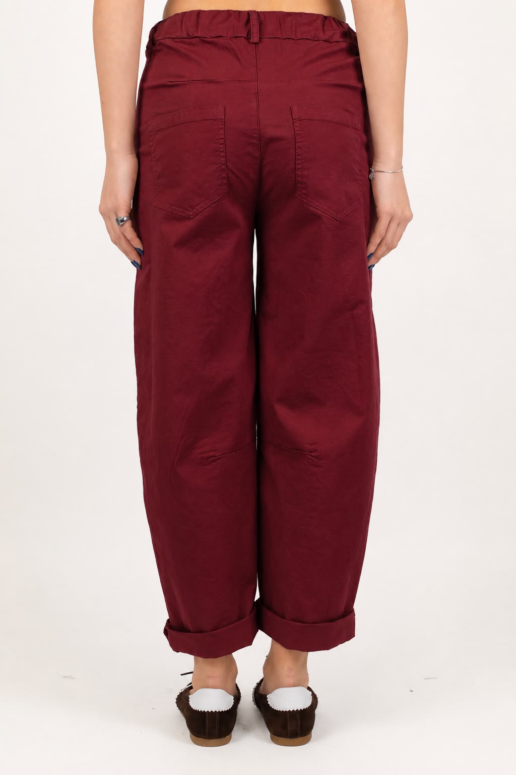 Motel - Pantalone balloon con elastico sul retro