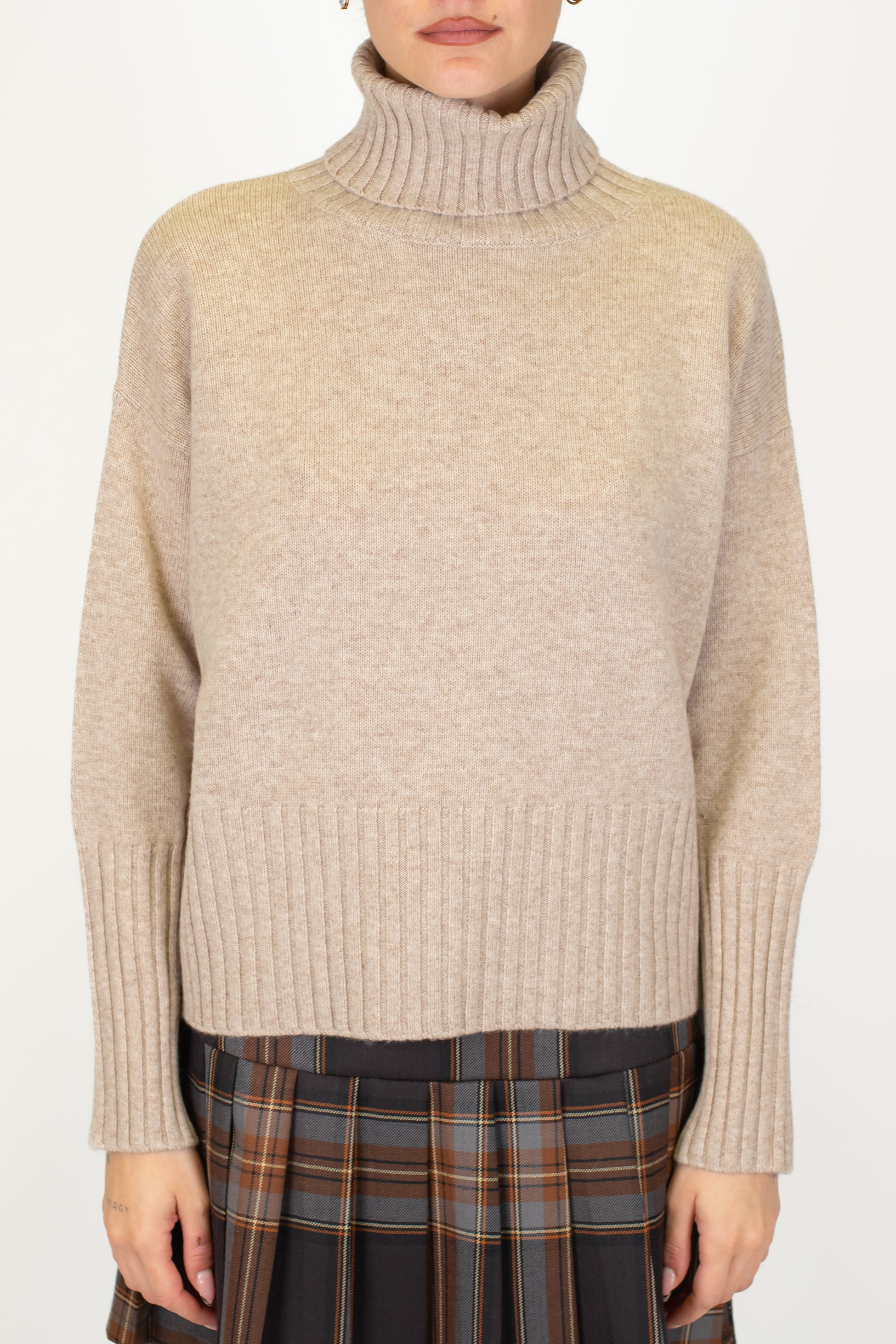 Tensione in - Dolcevita 100% lana