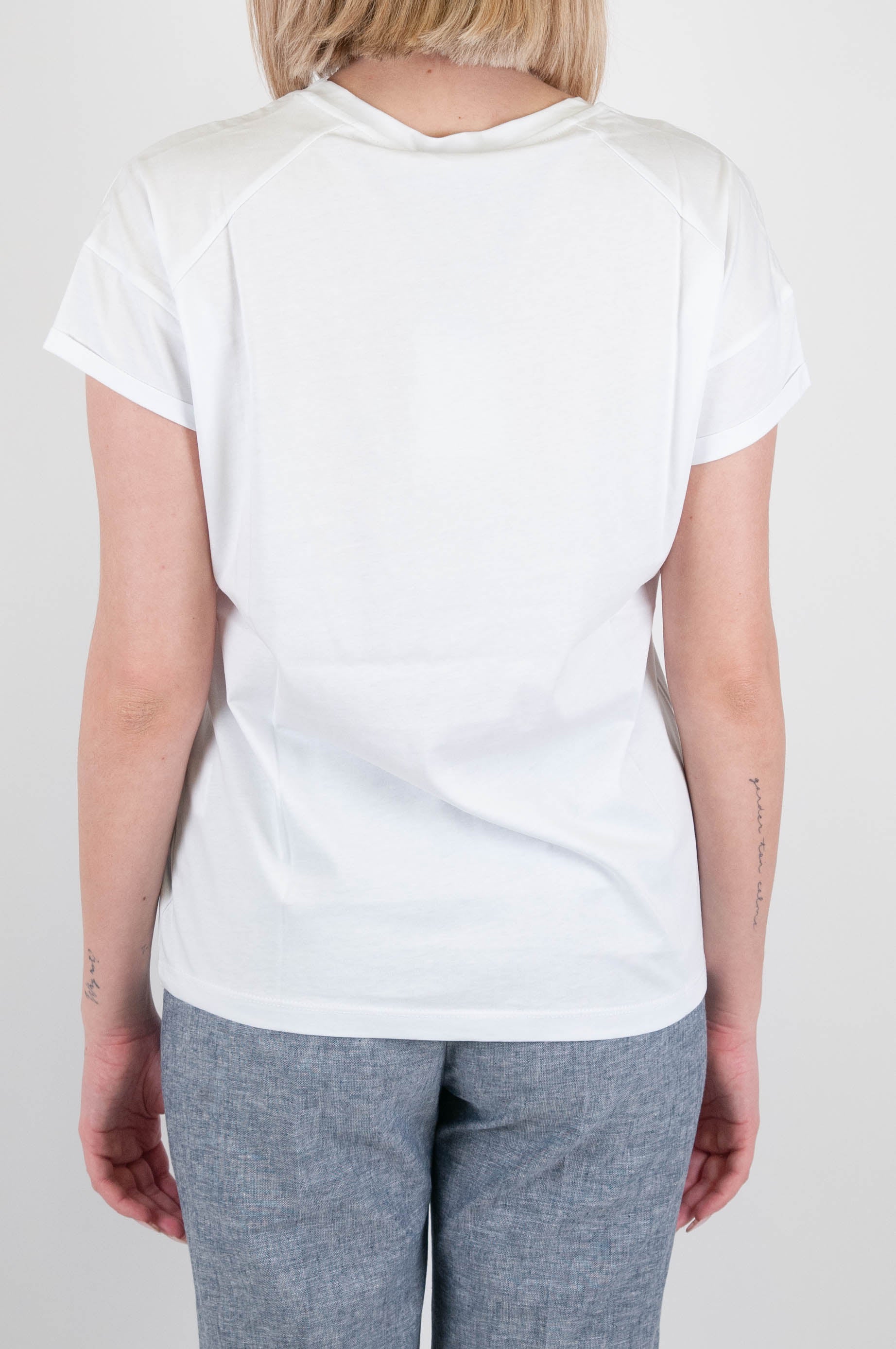 Motel - T-shirt stampa orsetto con strass