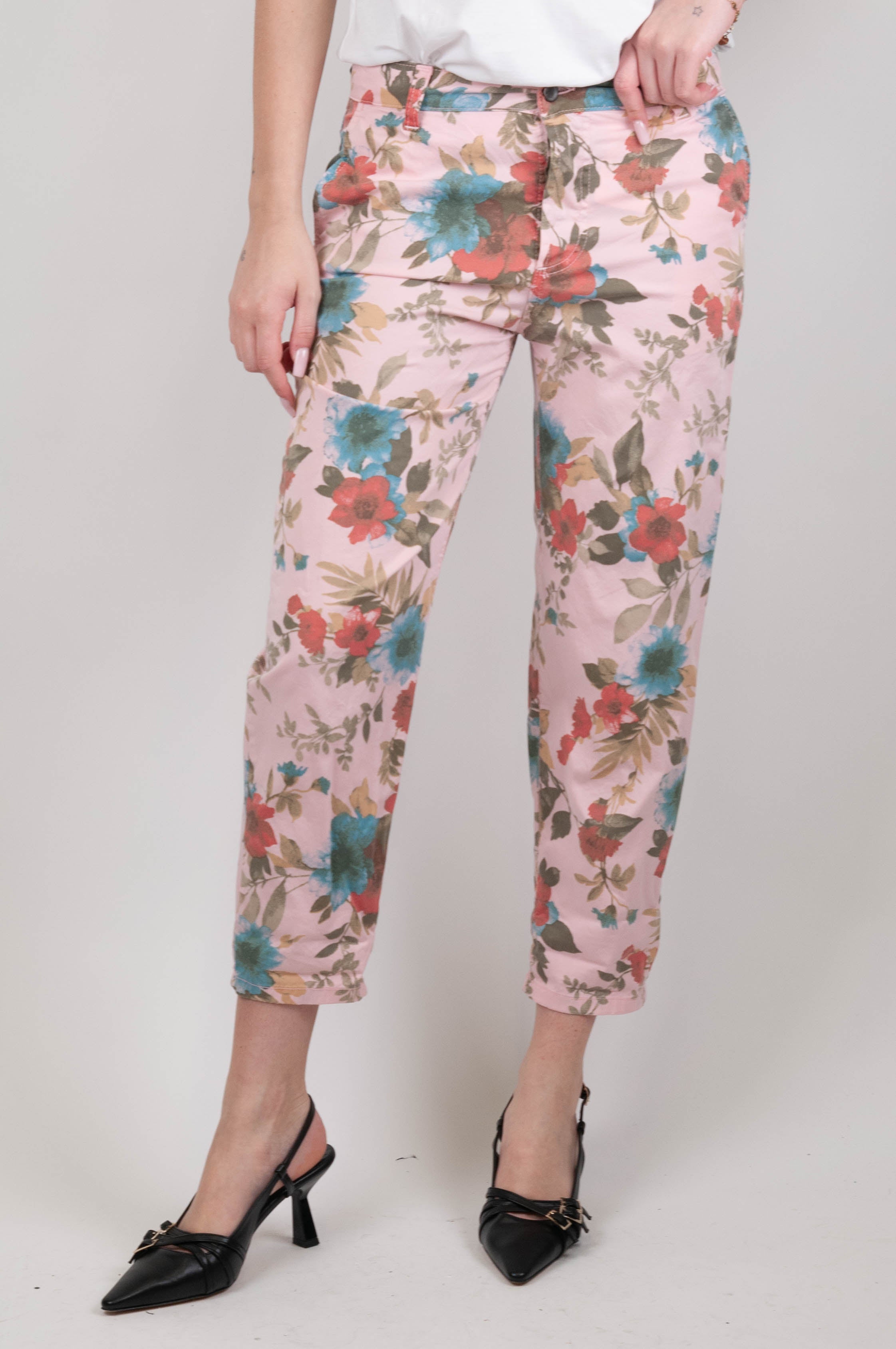 Souvenir - Floral patterned trousers