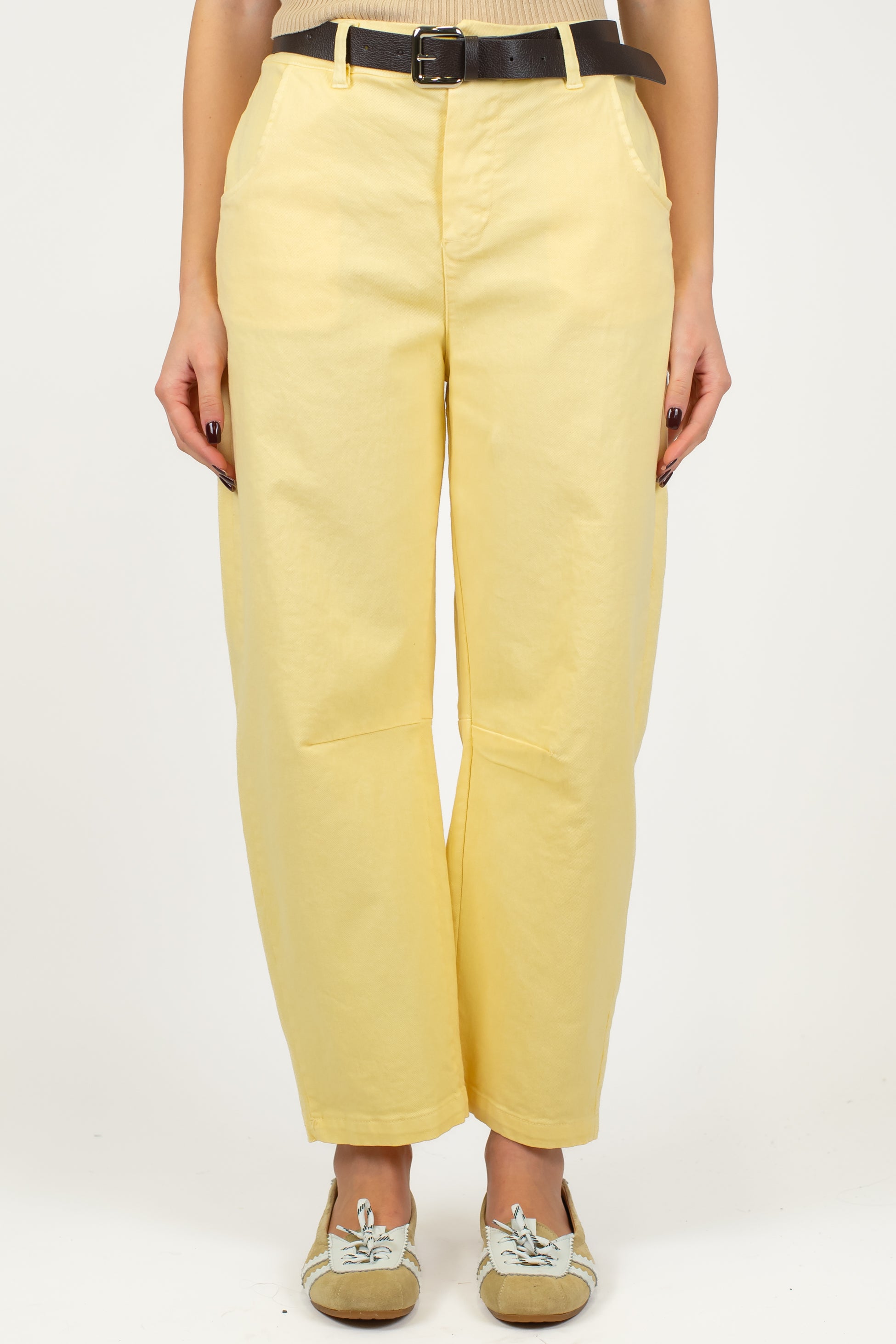 Haveone - Pantalone balloon con elastico sul retro